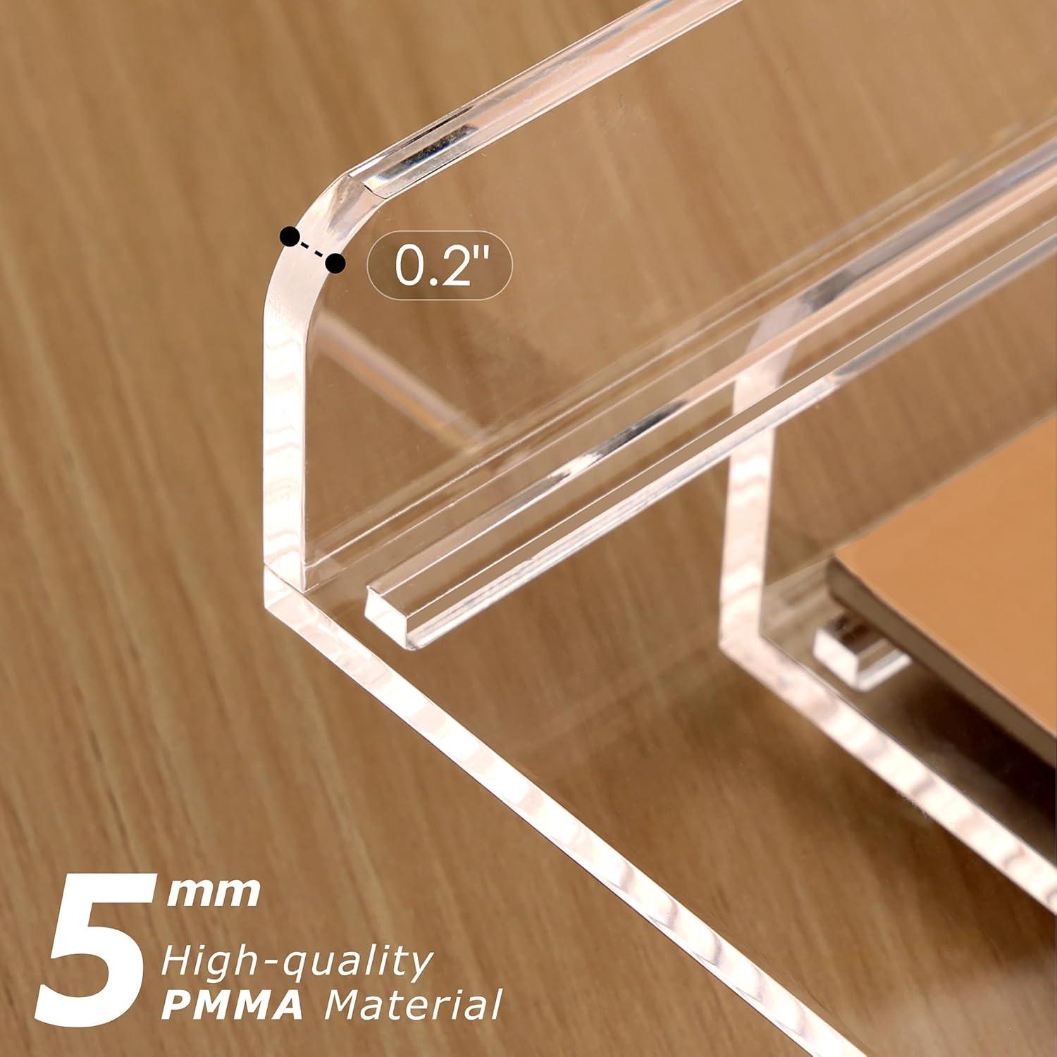 Bandeja apilable de acrílico SANRUI - 2 niveles A4 31.5x22.5cm