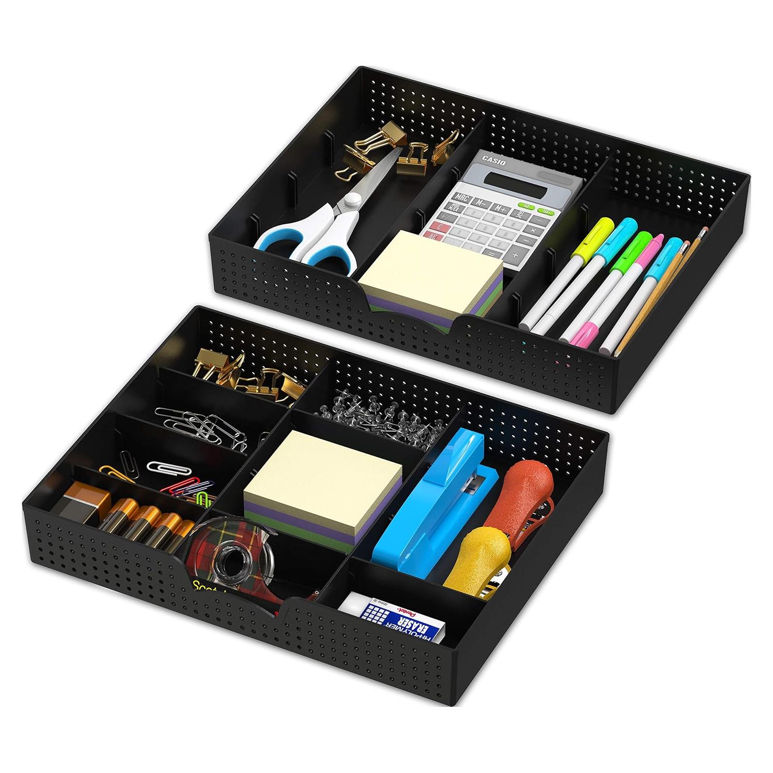 Organizador de Cajones Simple Houseware 9 Compartimentos Negro
