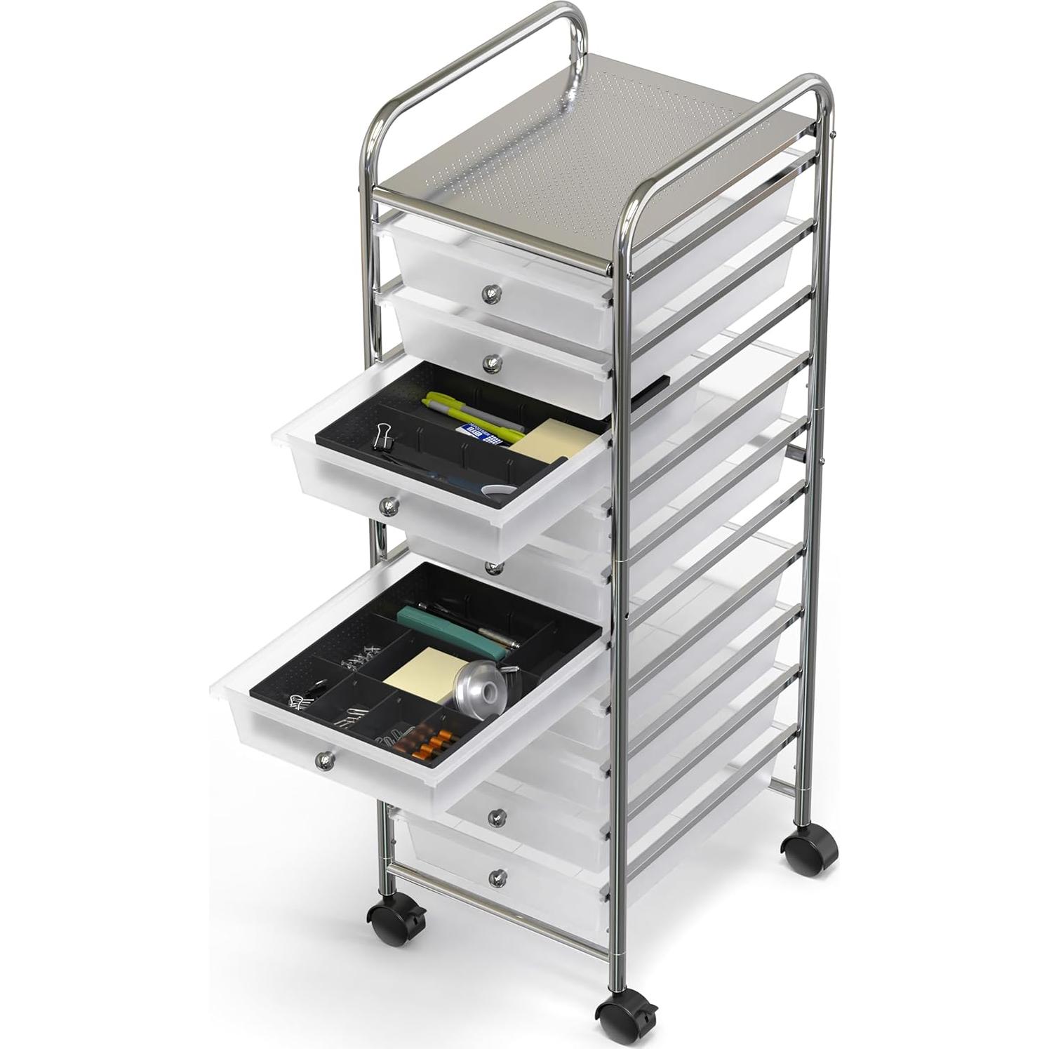 Organizador de Cajones Simple Houseware 9 Compartimentos Negro