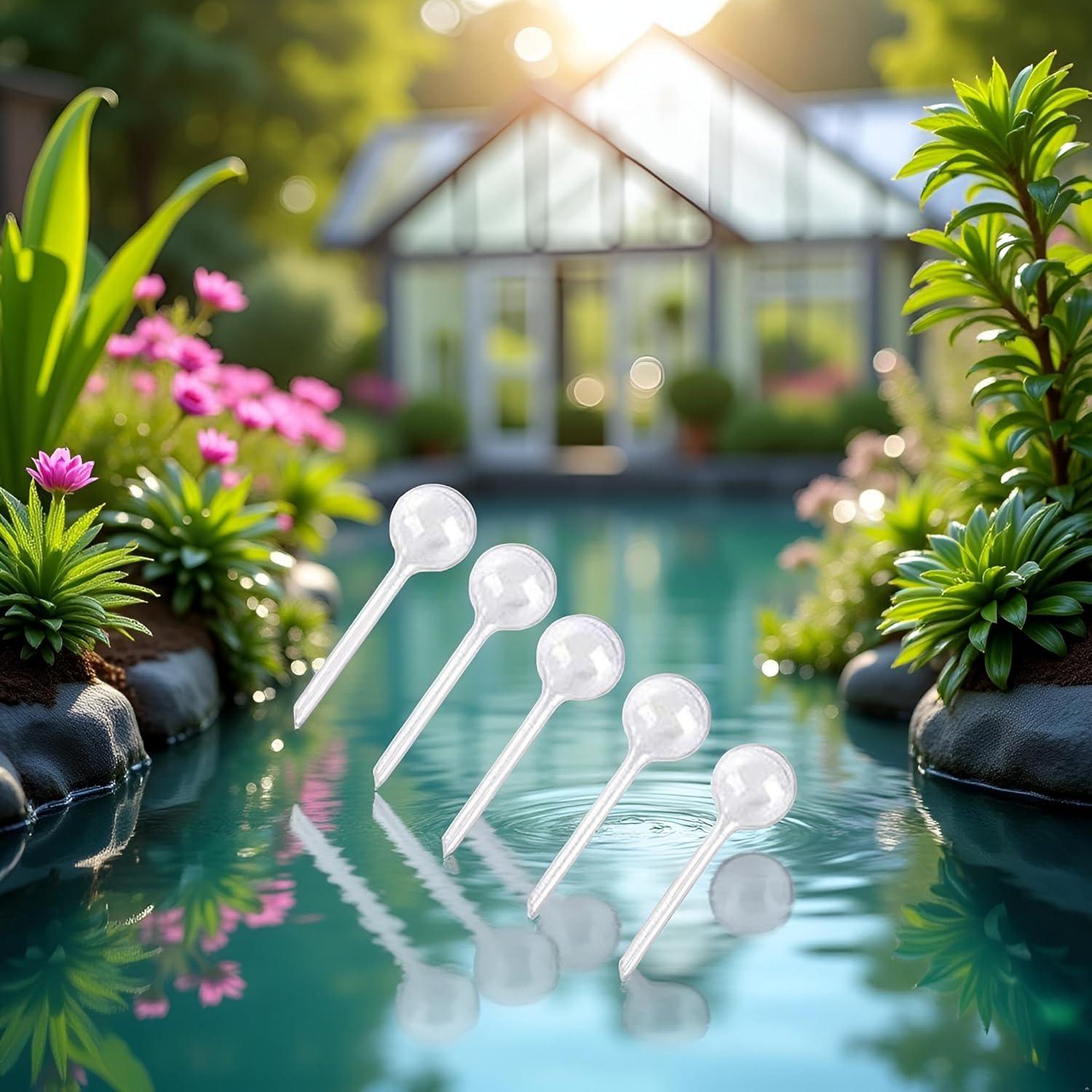 Dispositivos de Riego Automático PurYupearl 4 Pcs Transparentes