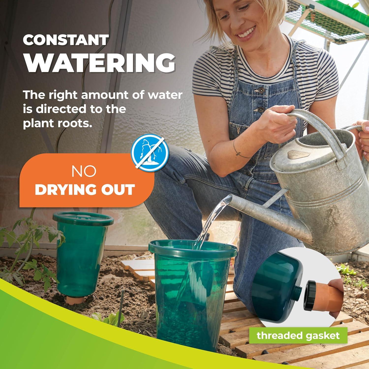 BioGreen Hydro Cup Set de Riego Automático 4 Pcs 2.5L