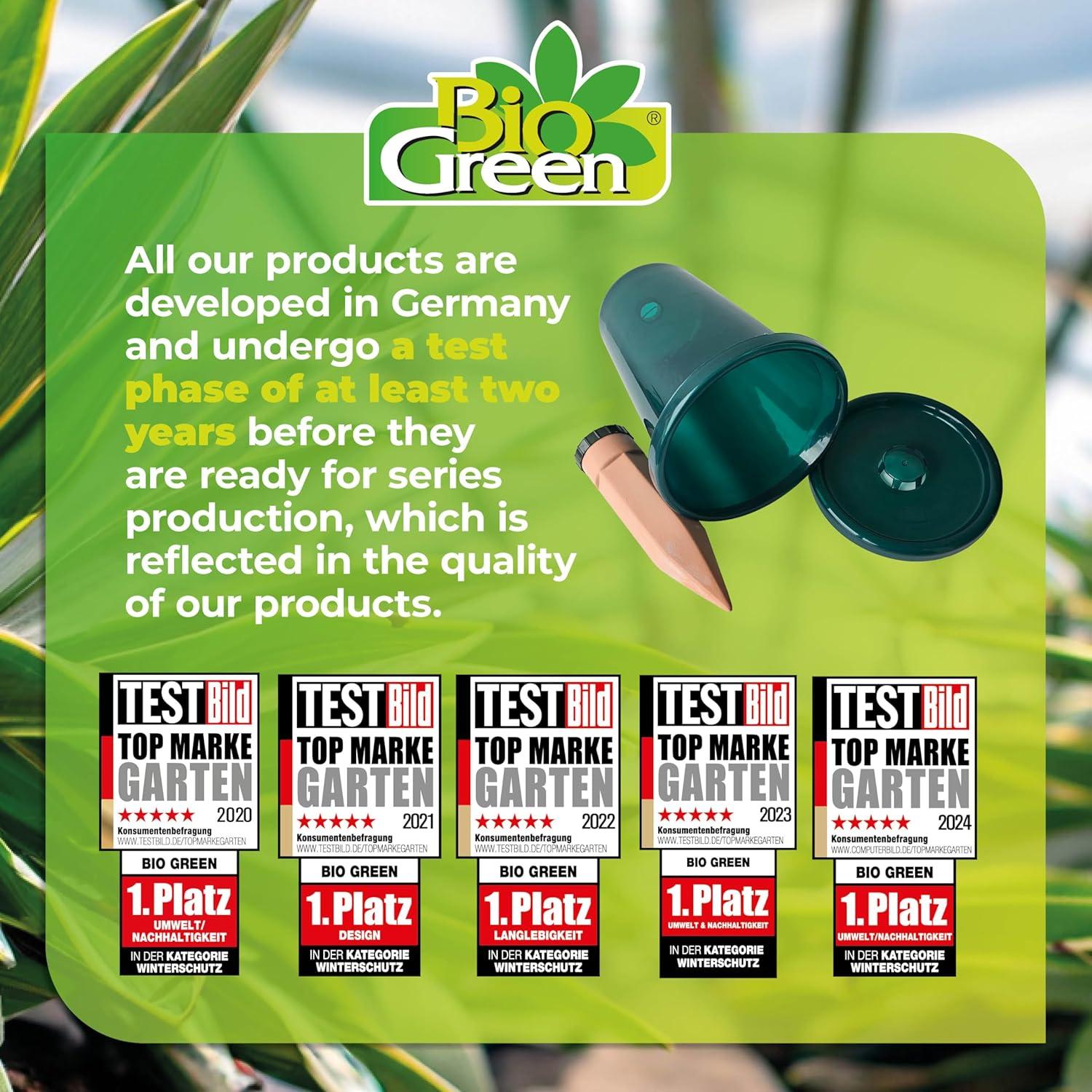 BioGreen Hydro Cup Set de Riego Automático 4 Pcs 2.5L