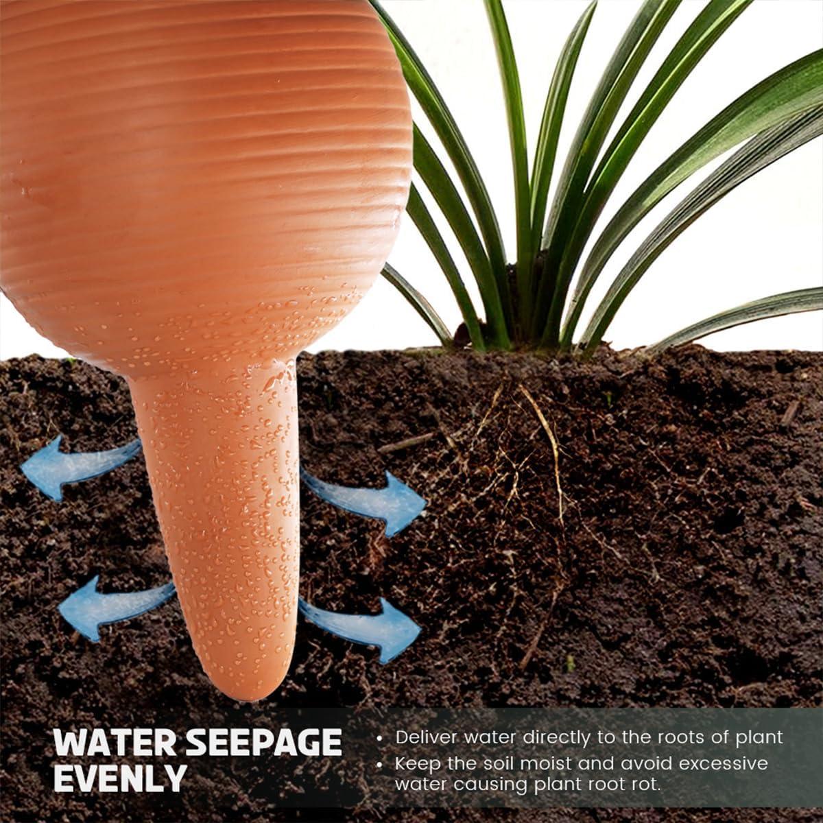 Juego de 4 Esferas de Riego Eusbon 414ml para Plantas