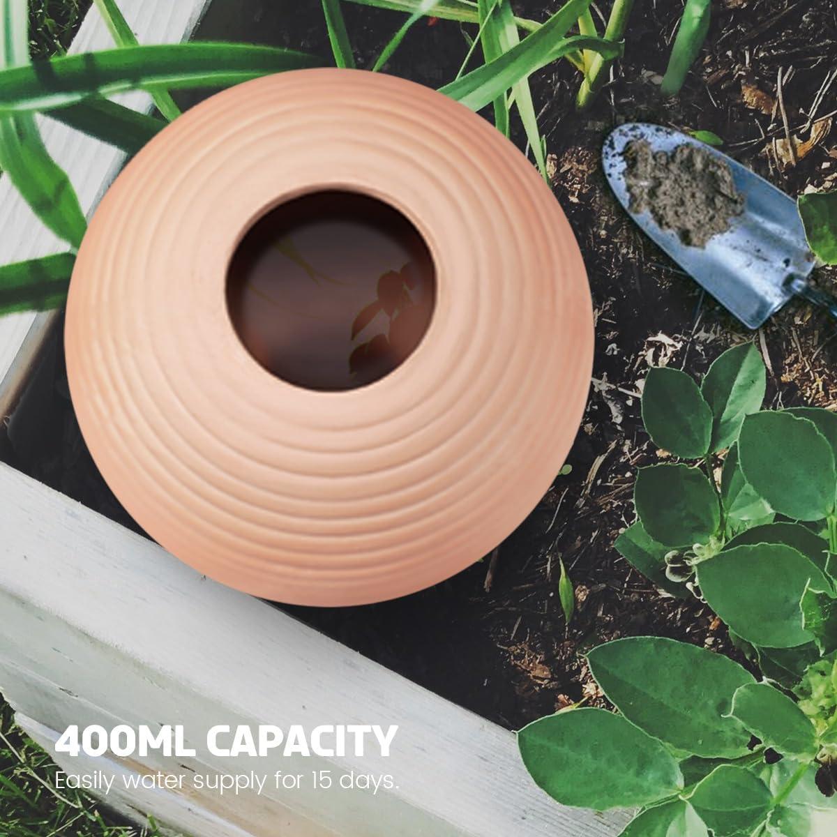 Juego de 4 Esferas de Riego Eusbon 414ml para Plantas