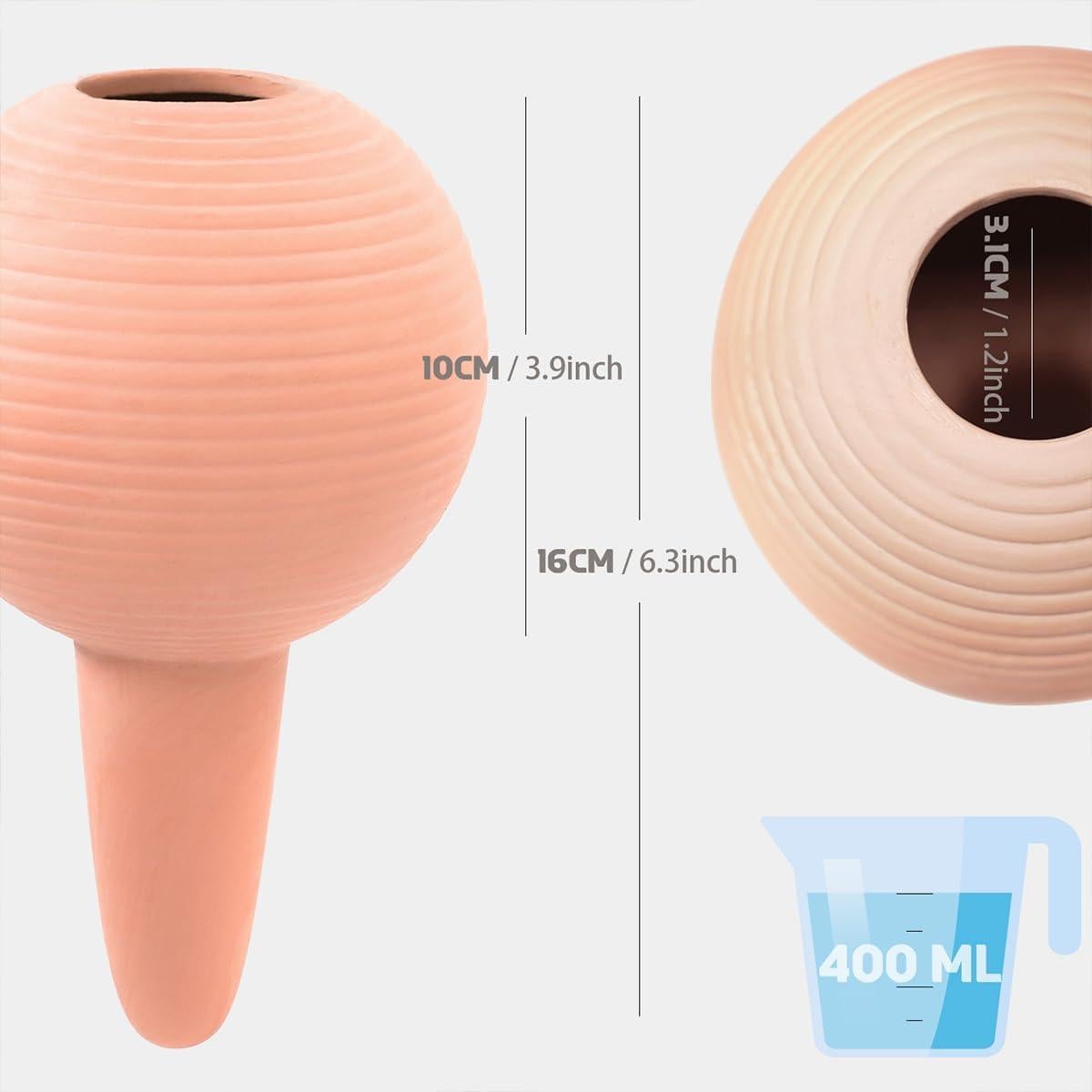 Juego de 4 Esferas de Riego Eusbon 414ml para Plantas