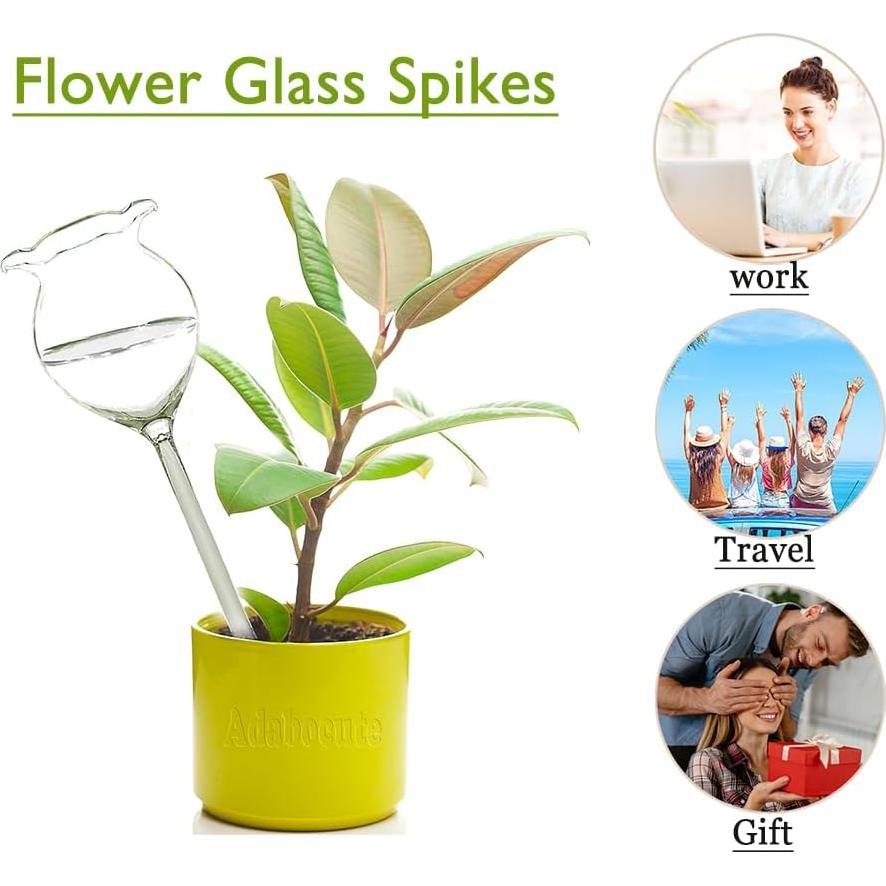 Dispositivo de Riego Automático Adabocute 2 Esferas de Vidrio 250ml