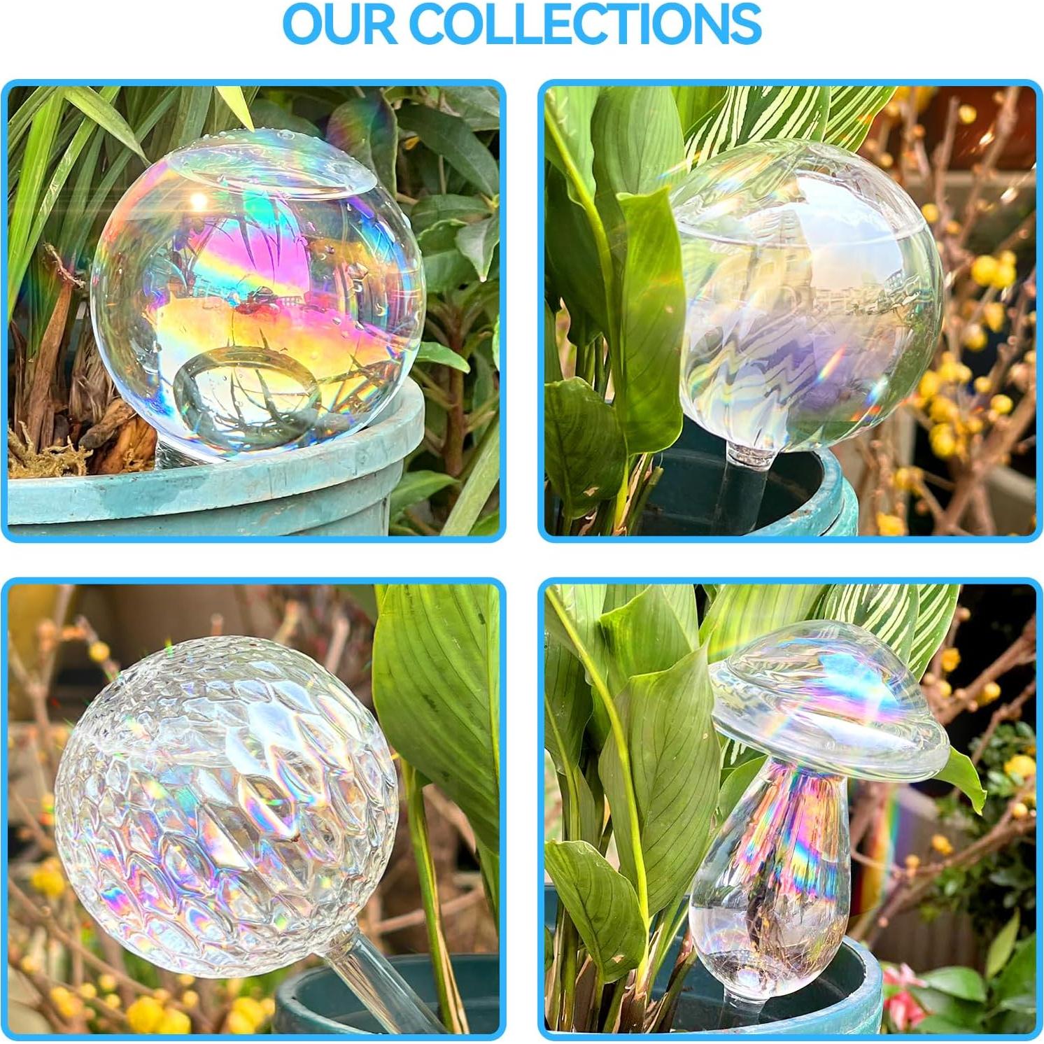 Esferas de Riego Automático FLORA GUARD 2 Pcs Vidrio 170ml