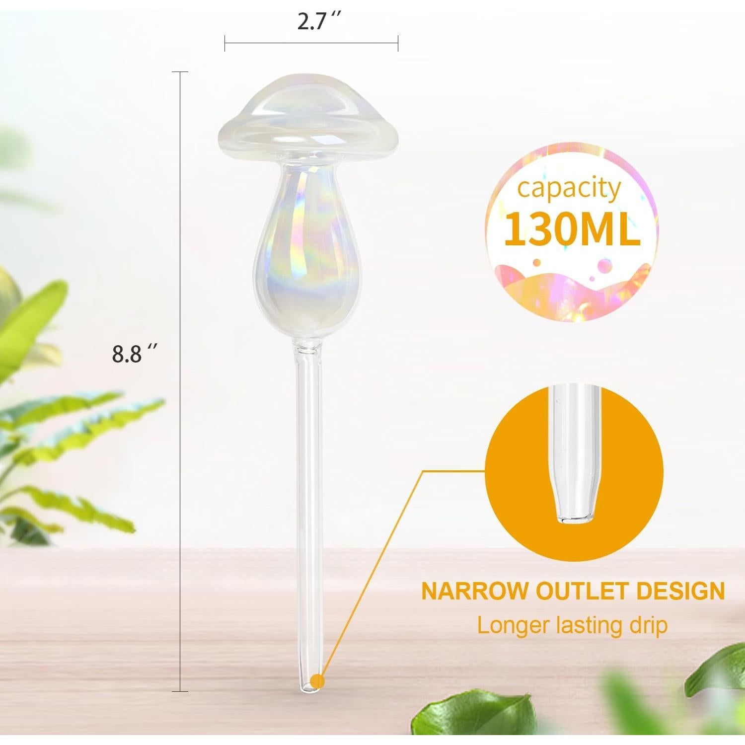 Esferas de Riego Automático KiKiHeim 4 Piezas Hongos