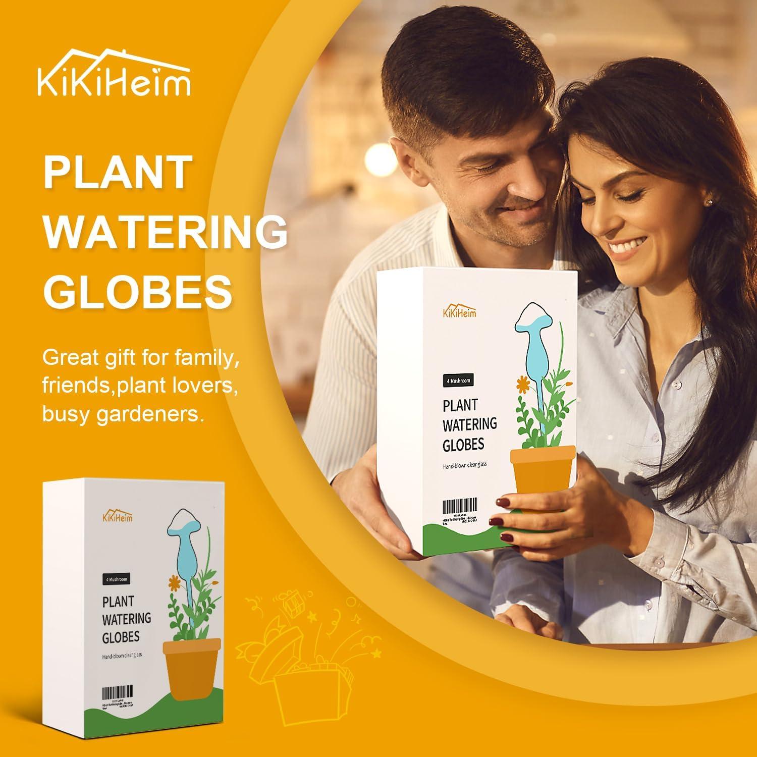 Esferas de Riego Automático KiKiHeim 4 Piezas Hongos