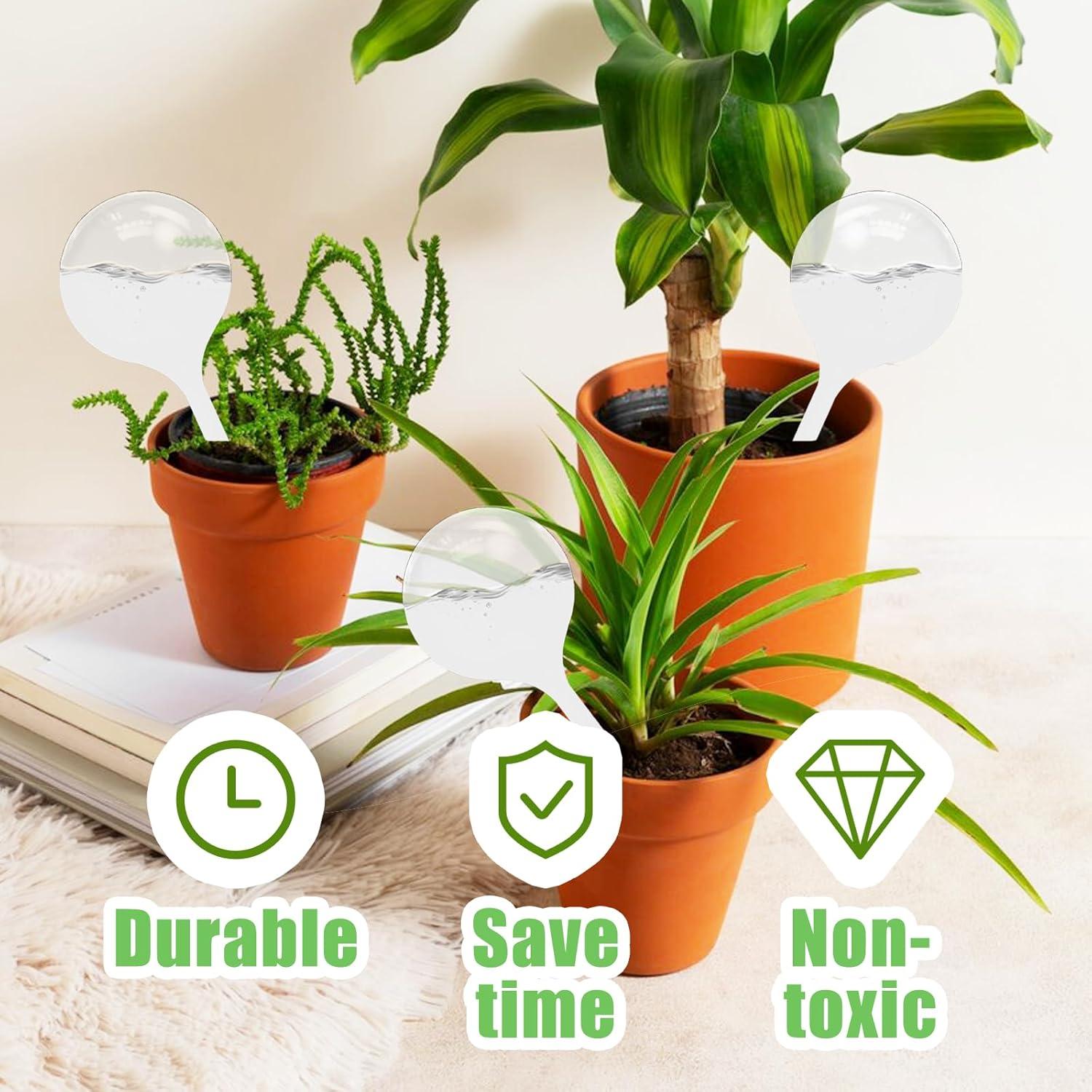 12 Bombillas de Riego Automático Cmaqpw para Plantas 21 cm