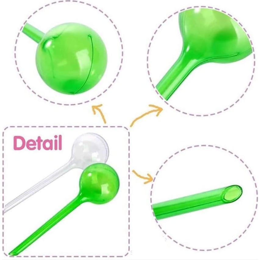 Globo de Riego Automático Yahpetes 10 Piezas 89ml PVC