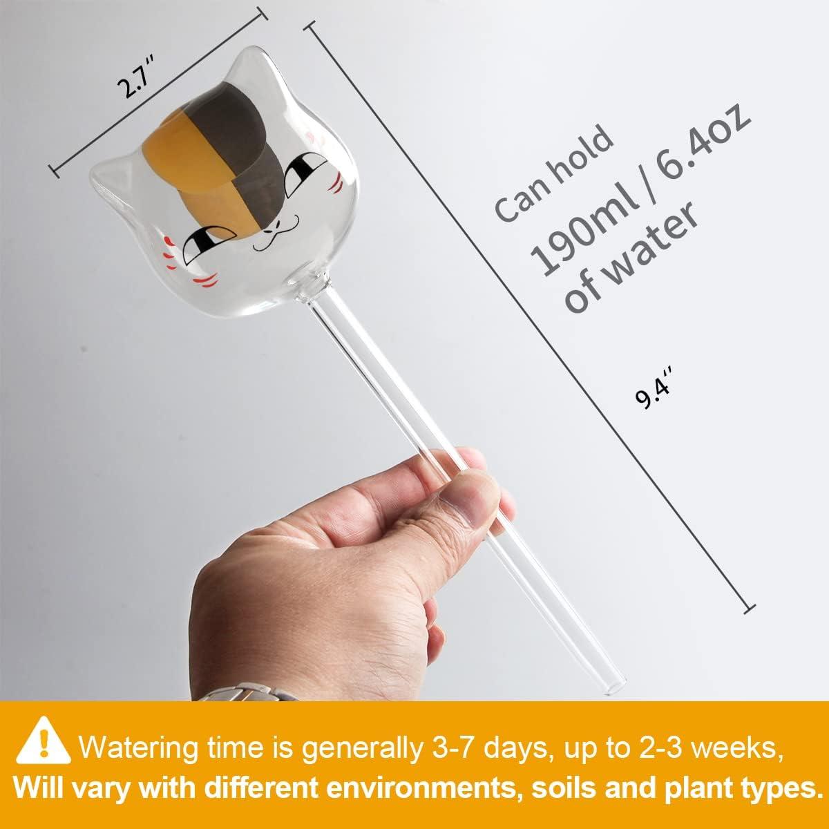 Esferas de Autorriego de Vidrio KiKiHeim para Plantas 190ml