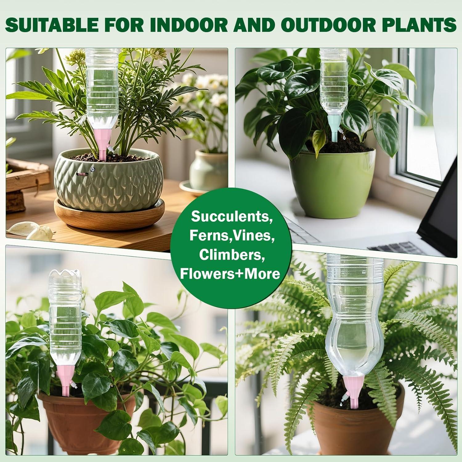 Paquete de 8 Picos Autorriego GESTONE con Válvula Ajustable