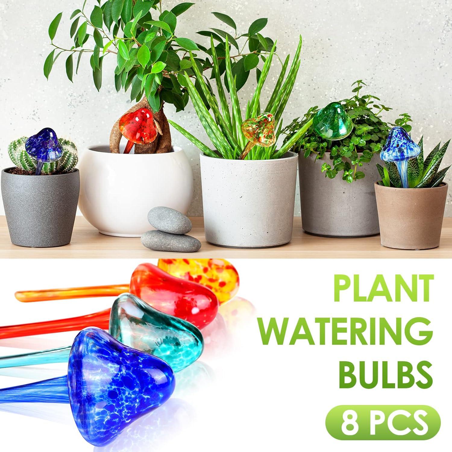Globos de Riego Meanplan 8 Pcs Automáticos para Plantas