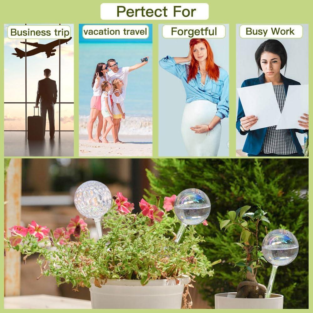 Esferas de Riego de Vidrio Vividaire 2-Pack 192 ml Automáticas