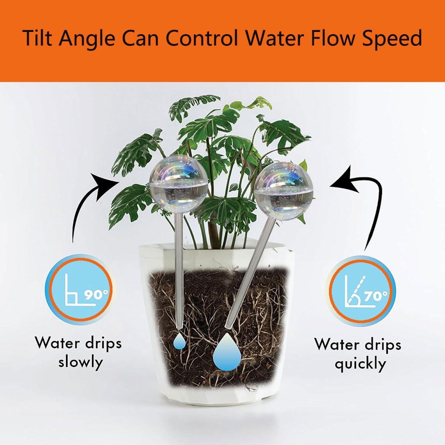 Esferas de Riego de Vidrio Vividaire 2-Pack 192 ml Automáticas
