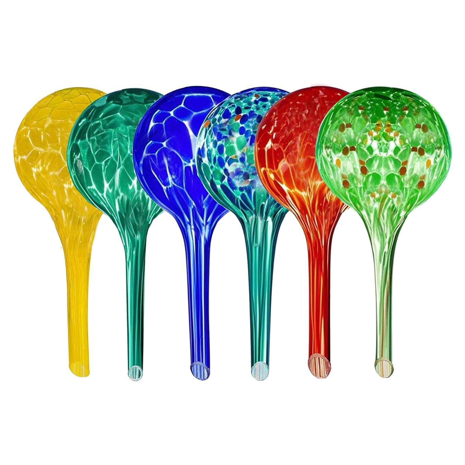 Esferas de Riego Automático Logresy - Paquete de 6 Vidrio Colorido
