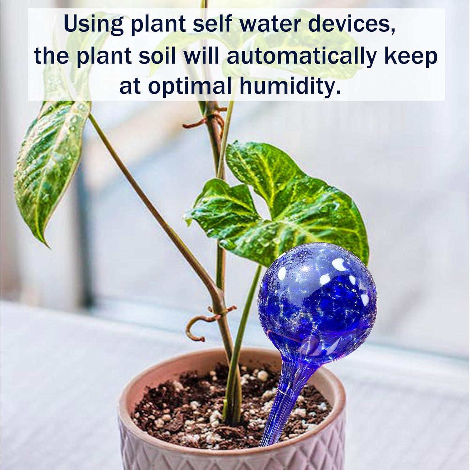 Esferas de Riego Automático Logresy - Paquete de 6 Vidrio Colorido