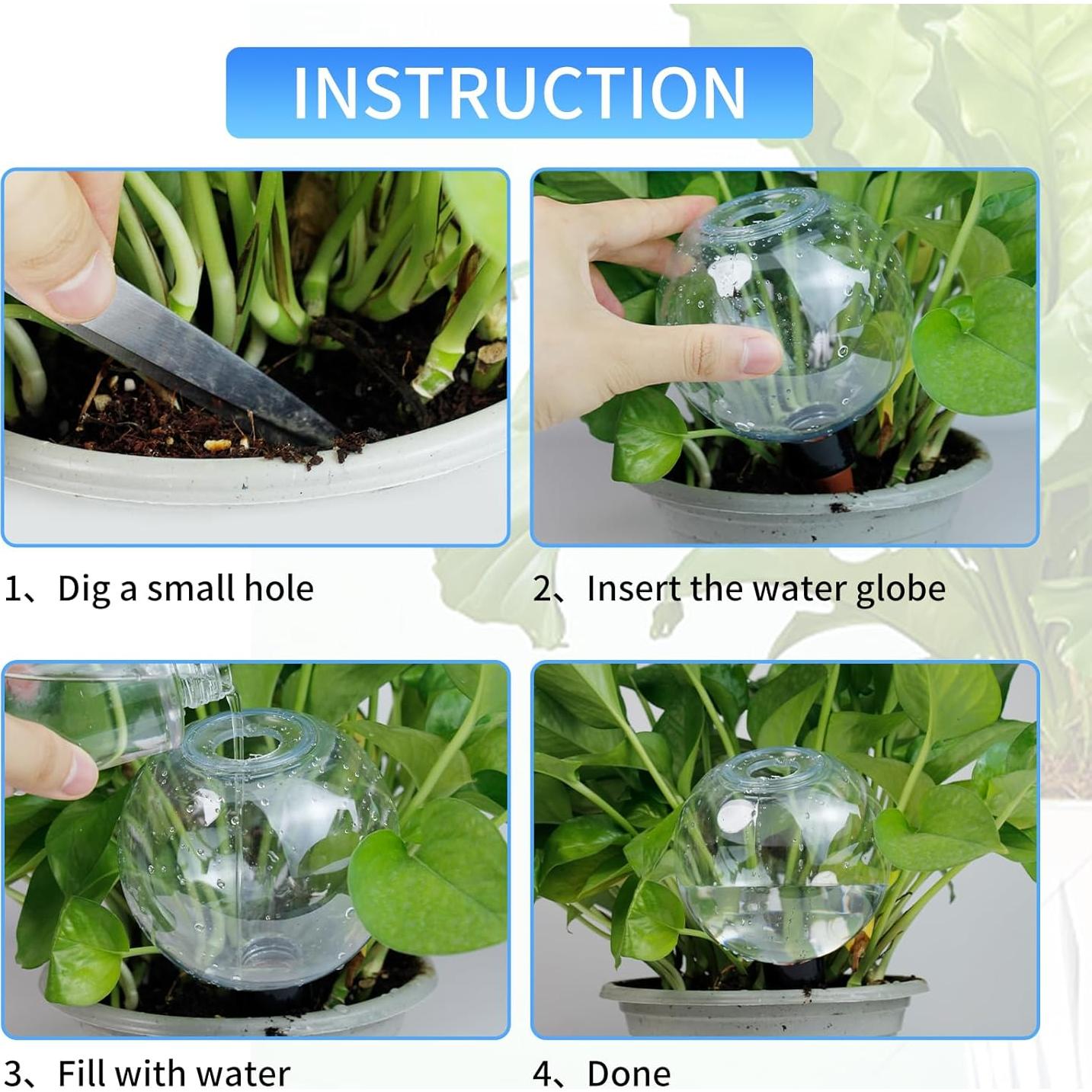 Esferas de Riego Automático NEAMVCT para Plantas - 230g