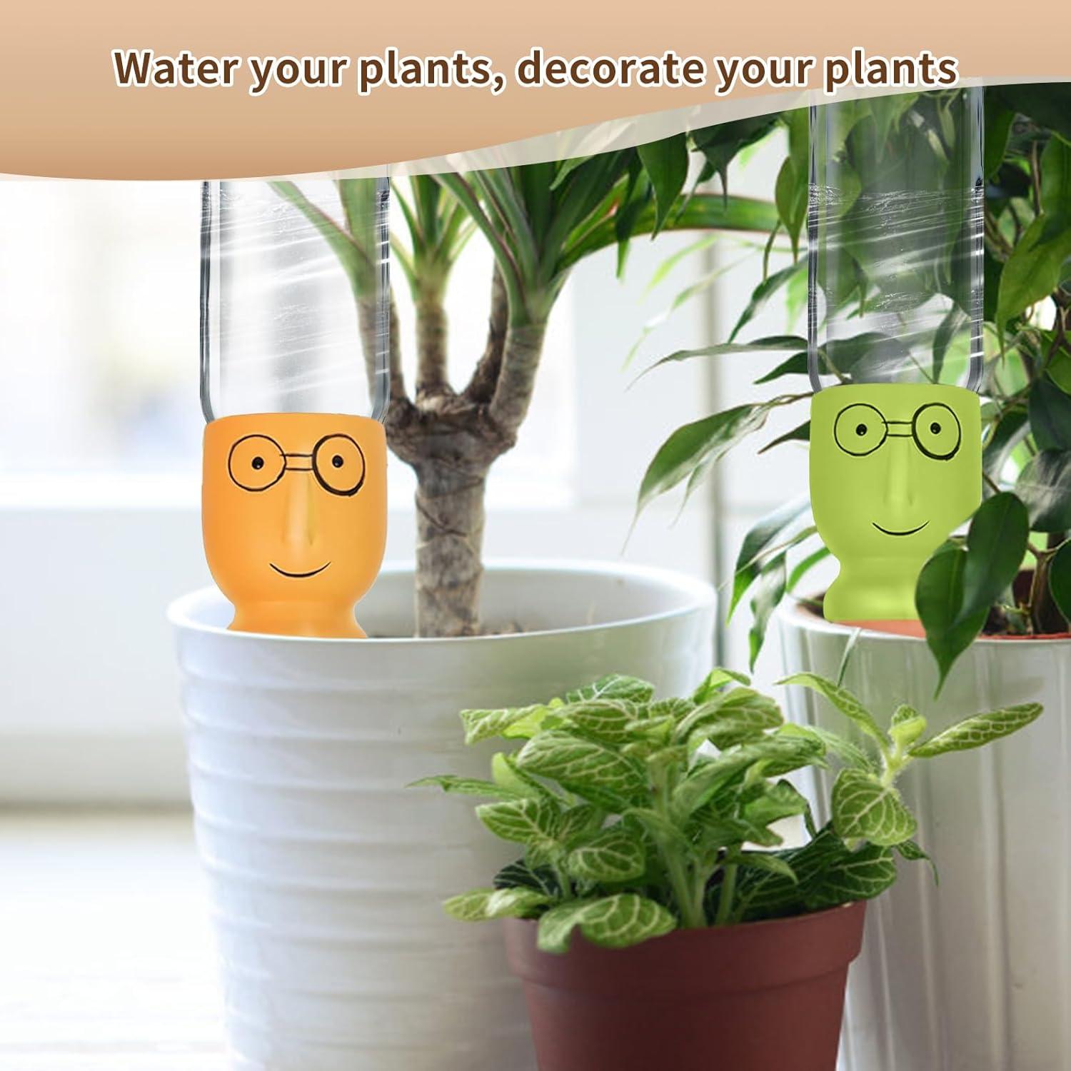 4 Dispositivos de Riego Automático de Terracota TCULIHWY 10 cm