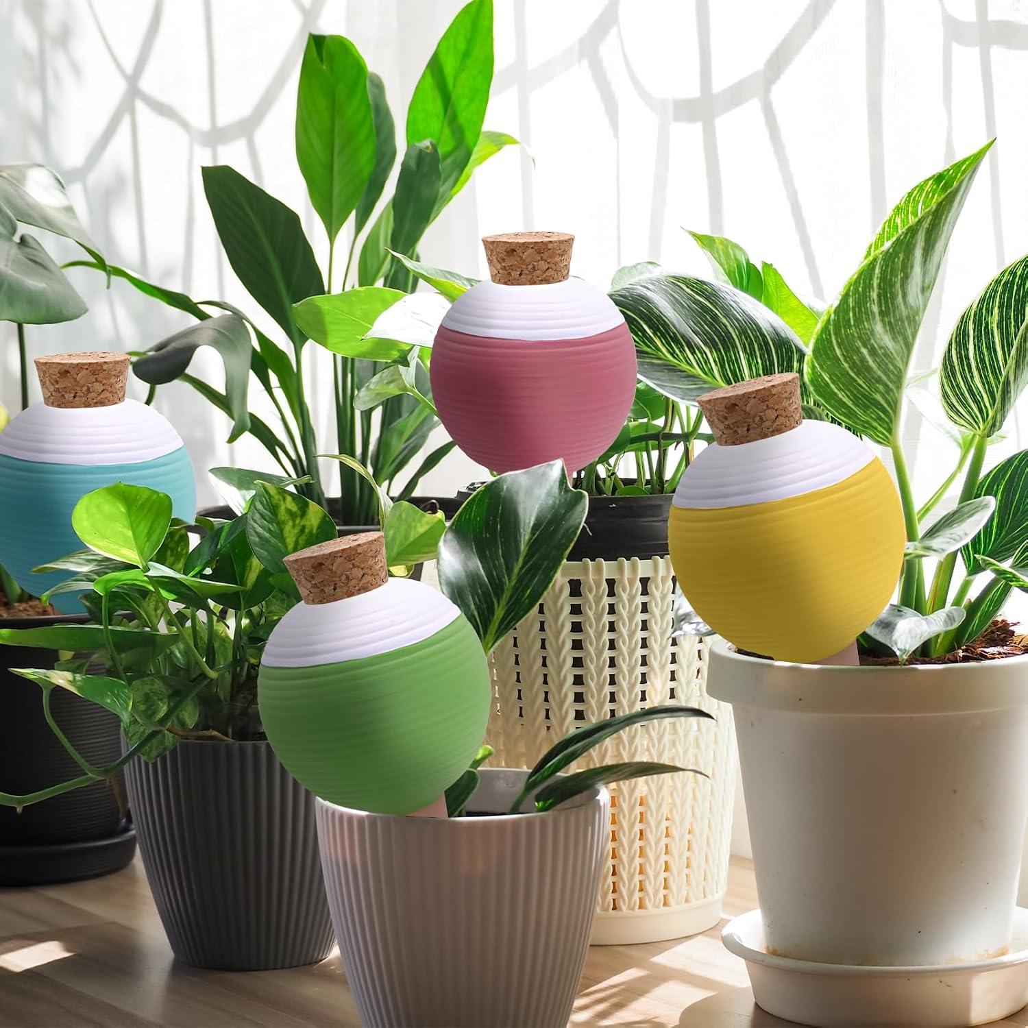 4 Picas de Riego Automático de Terracota Junzem 430ml