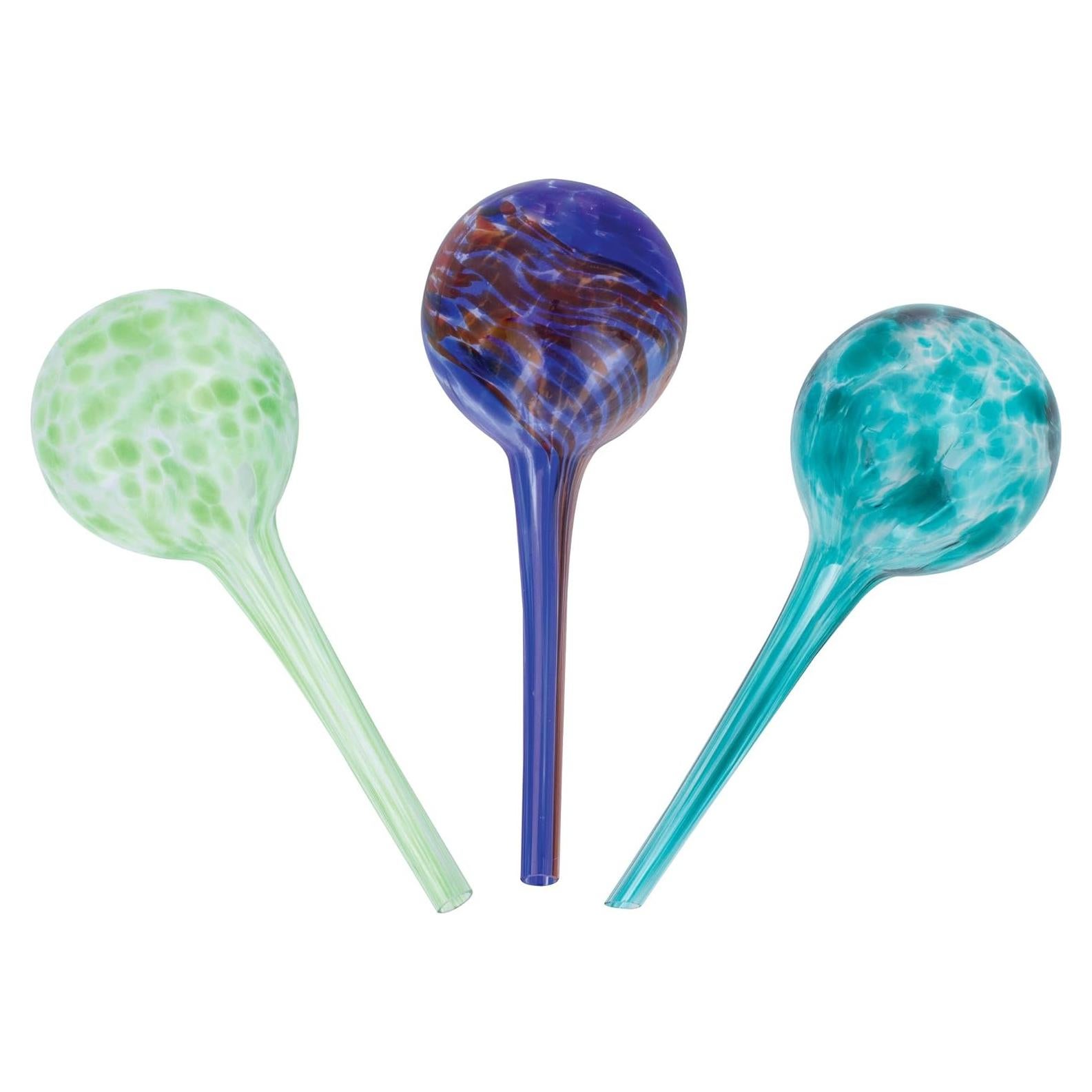 Juego de 3 Esferas de Riego de Vidrio Soplado Wyndham House