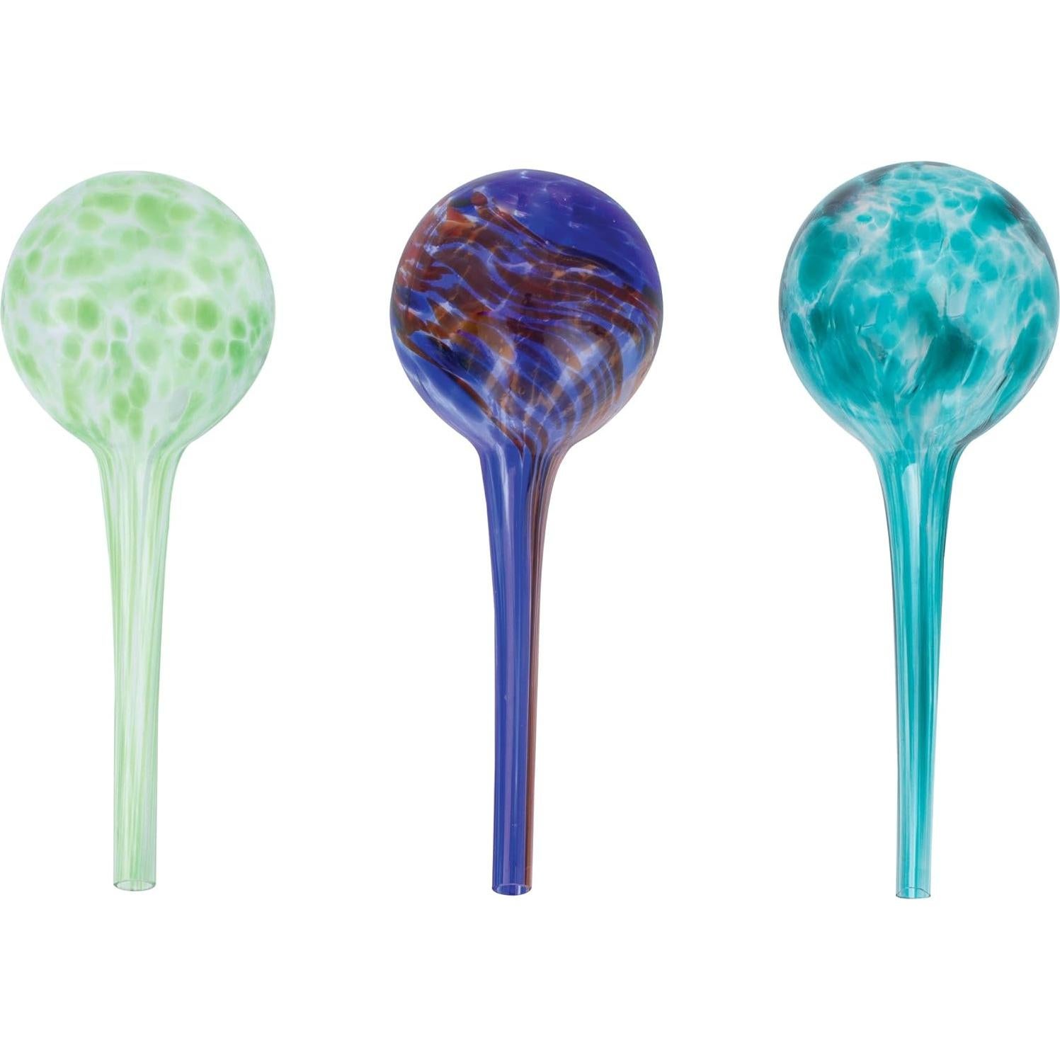 Juego de 3 Esferas de Riego de Vidrio Soplado Wyndham House