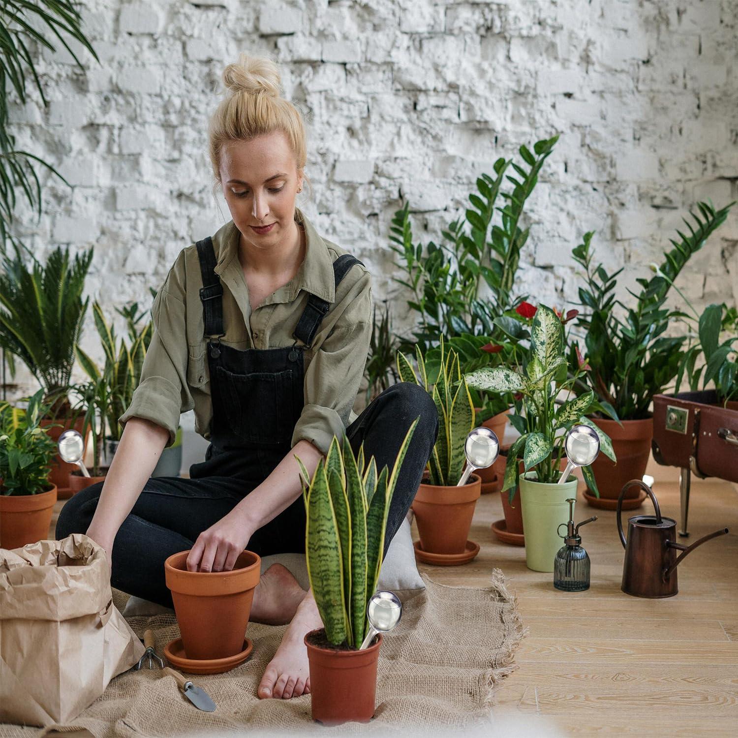 12 Bombillas de Riego Automático Klhamky para Plantas
