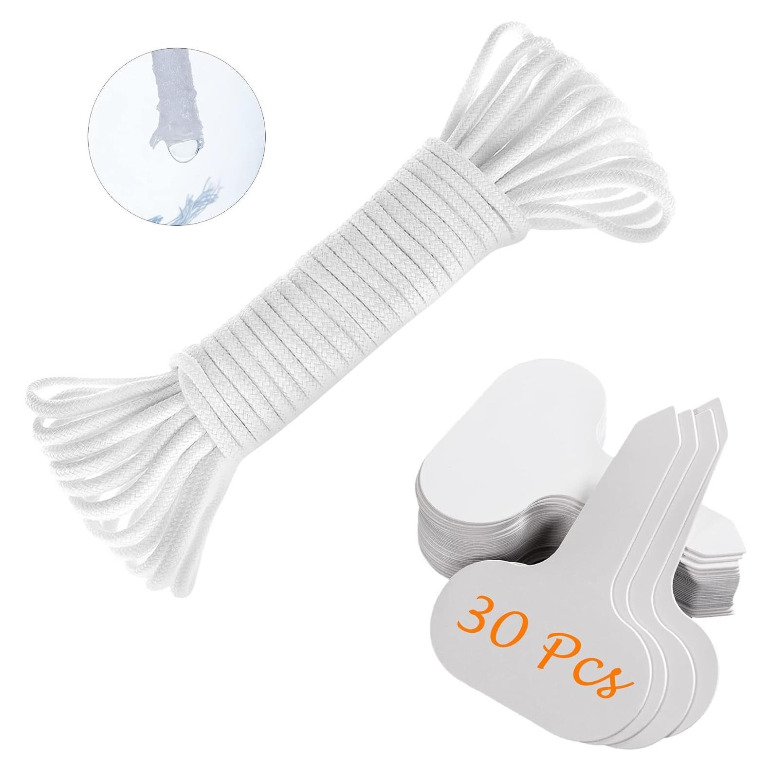 Cuerda de Riego Automático ORIMERC 9.14m + 30 Etiquetas