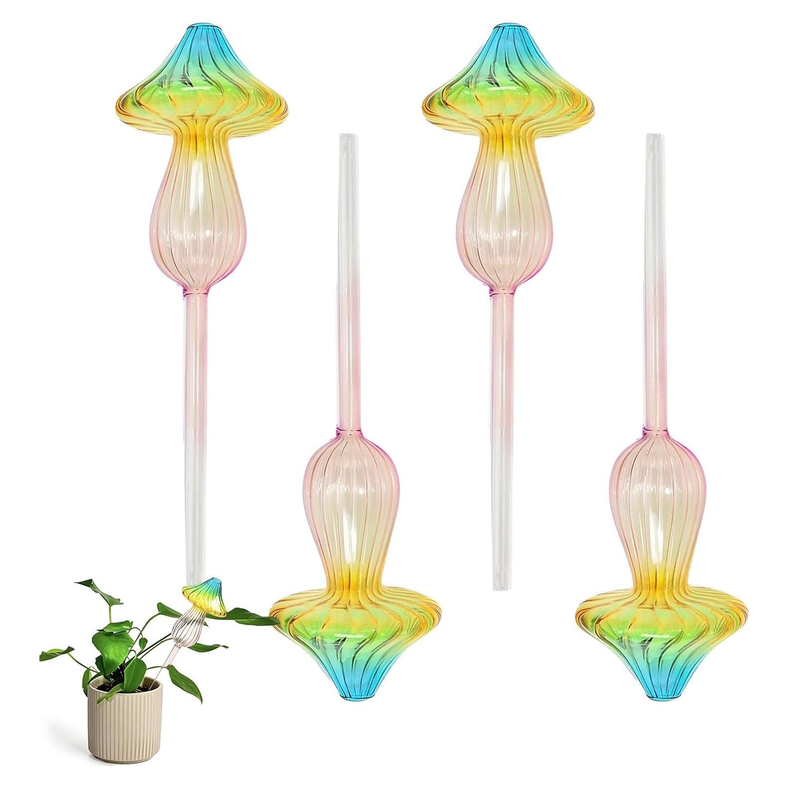 4 Esferas de Riego Automático de Vidrio ZHIYUEJING 24.99 cm