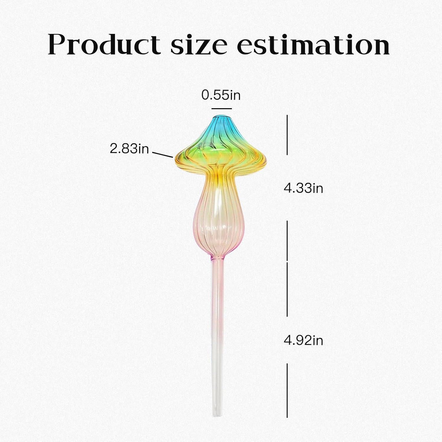 4 Esferas de Riego Automático de Vidrio ZHIYUEJING 24.99 cm