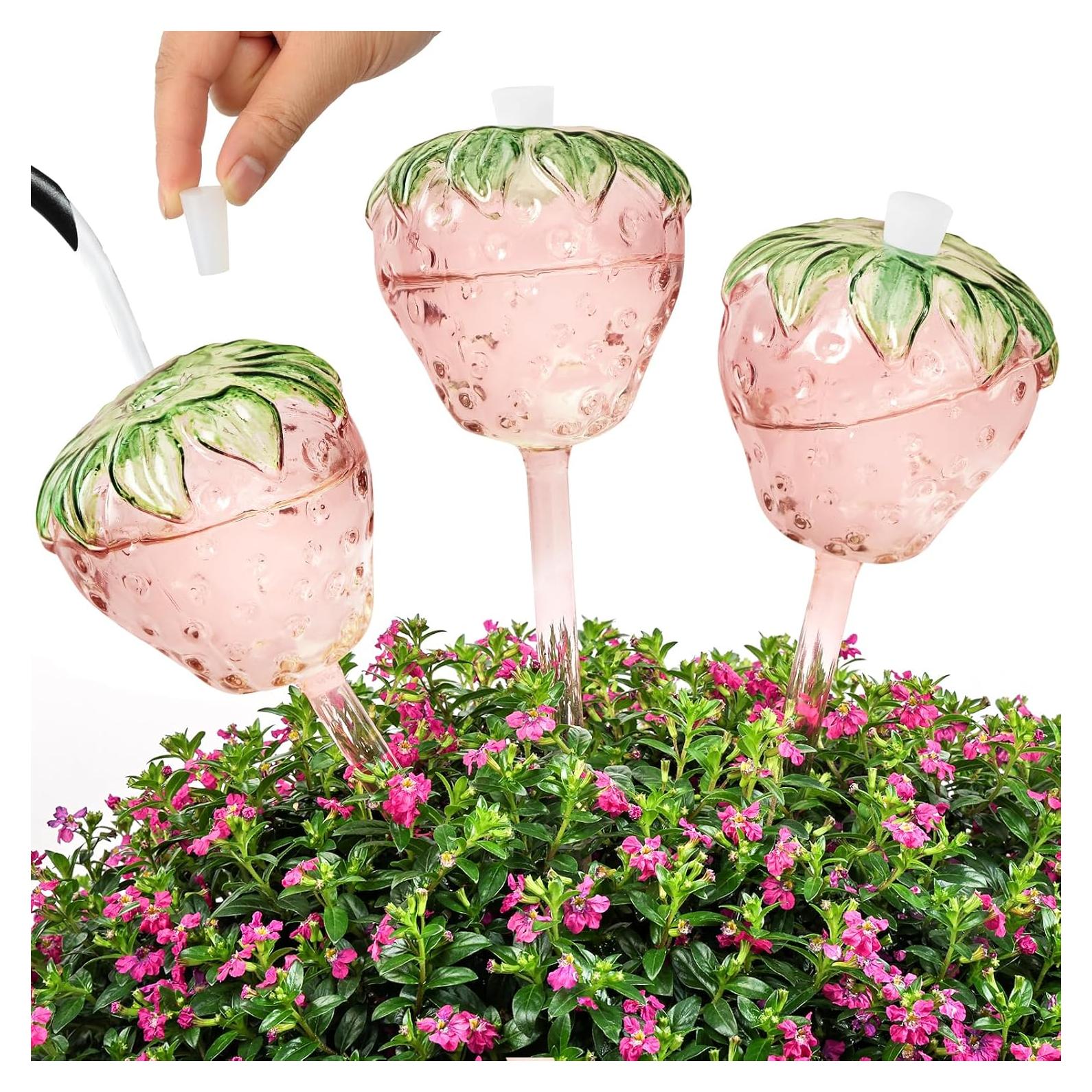 3 Esferas de Riego Automático de Vidrio Yurucenus 180ml