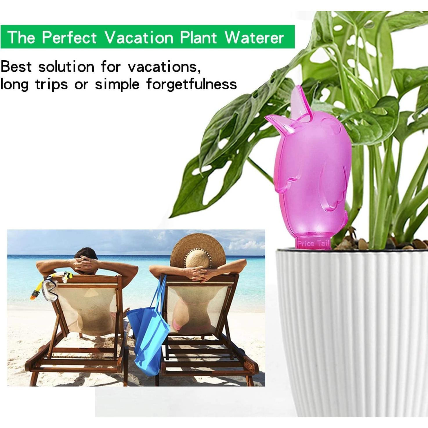 Dispositivos de Riego Autorriego Pricetail - 4 Piezas Terracota