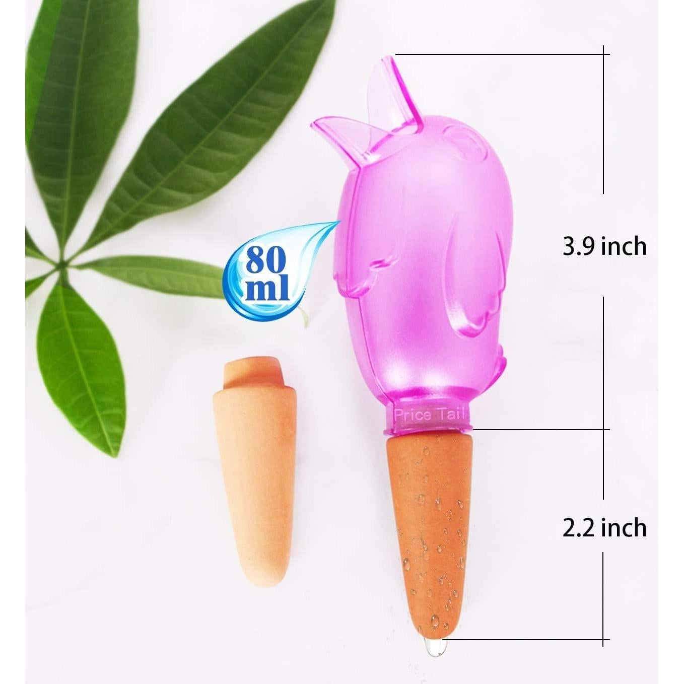 Dispositivos de Riego Autorriego Pricetail - 4 Piezas Terracota