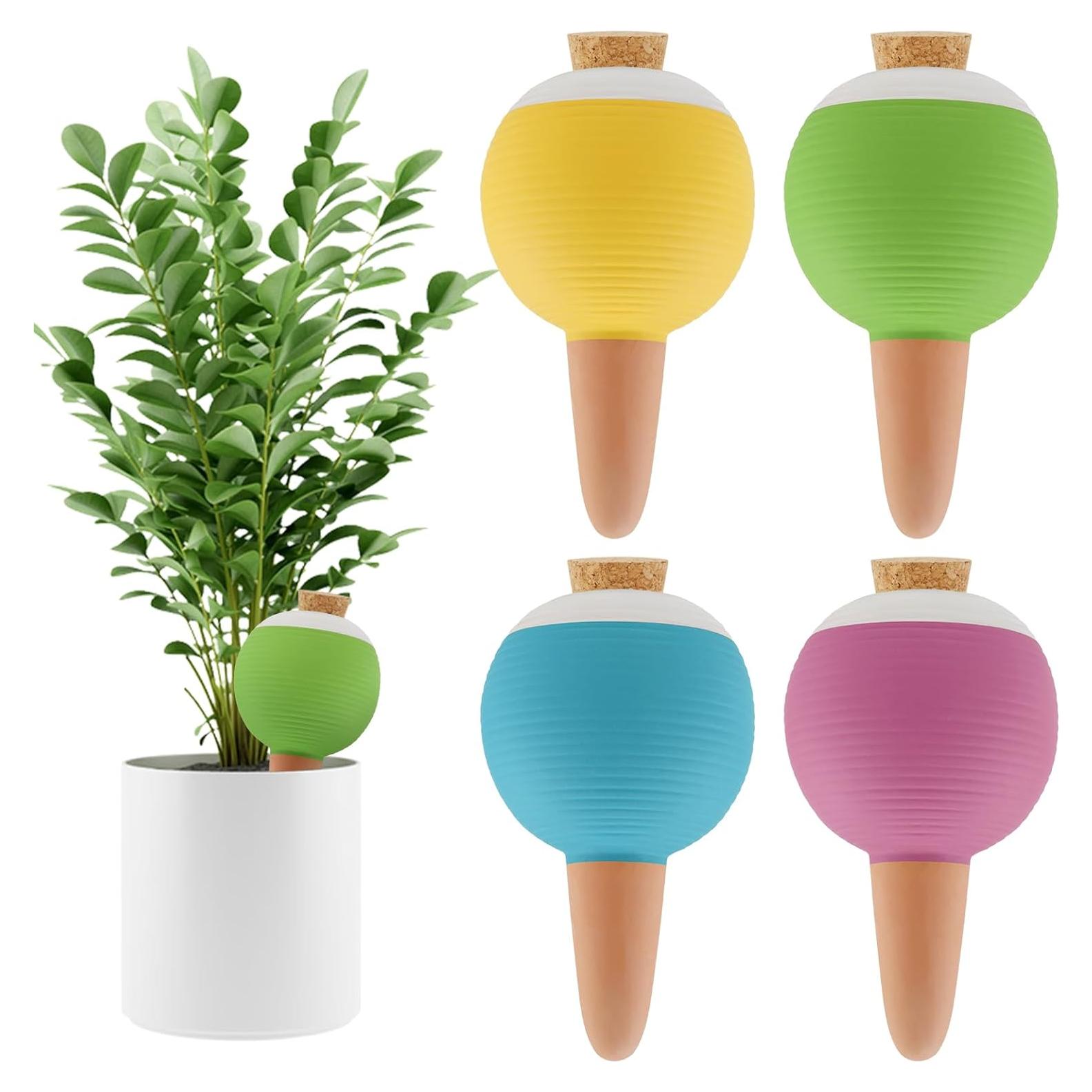 Esferas de Riego Automático Kalolary 4 Pcs 430 ml Terracota