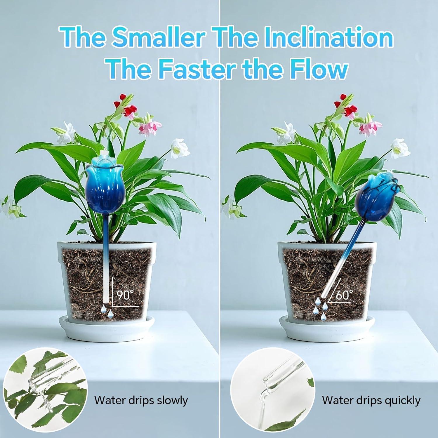 Juego de 3 Globos de Riego Automático Yeh-Home 300ml