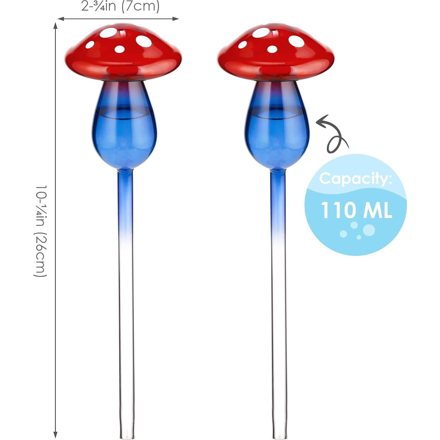 Regador Automático de Plantas NiHome 2-Pack Vidrio 26 cm