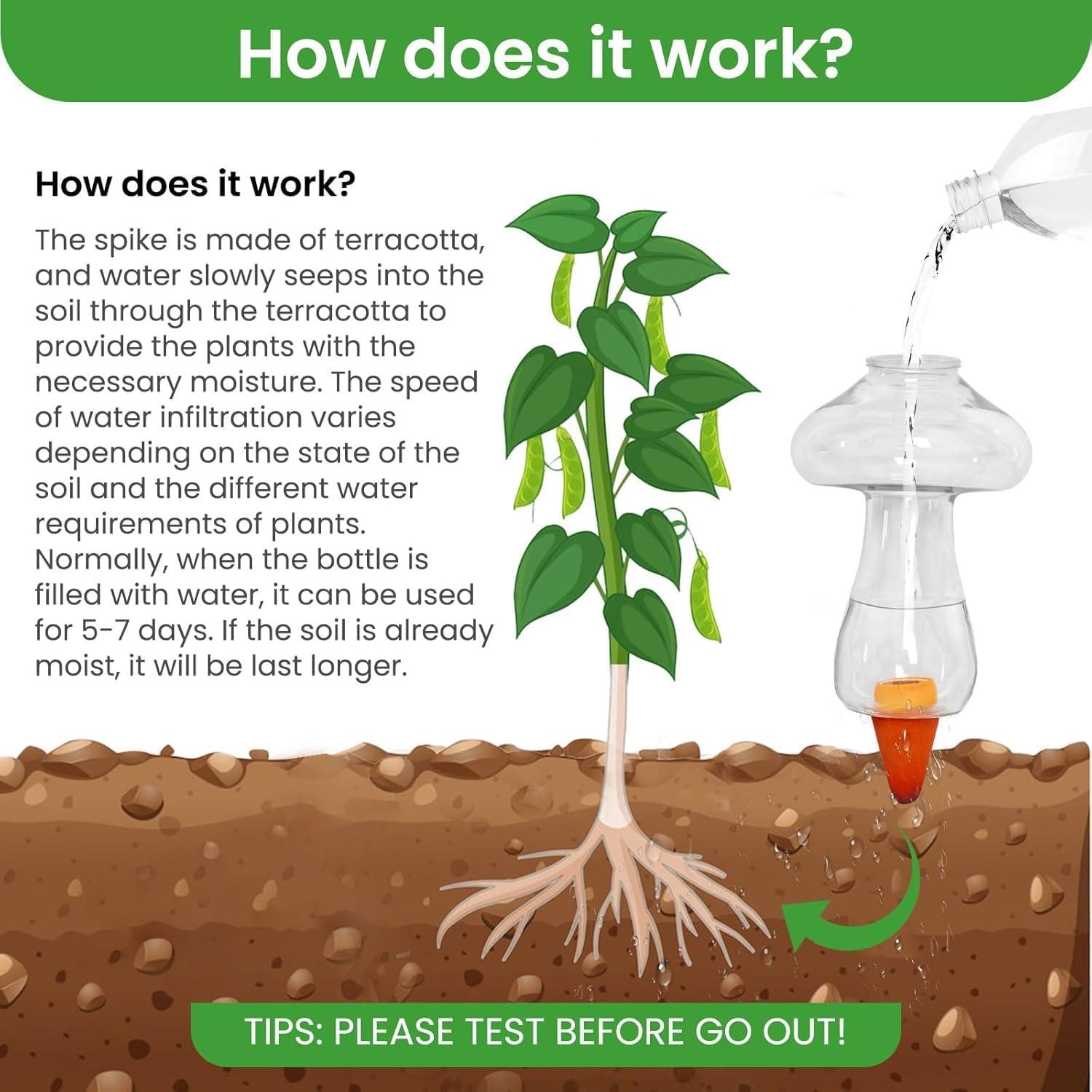 Kit de Riego Automático Vytulz - 3 Esferas y Botella 250ml