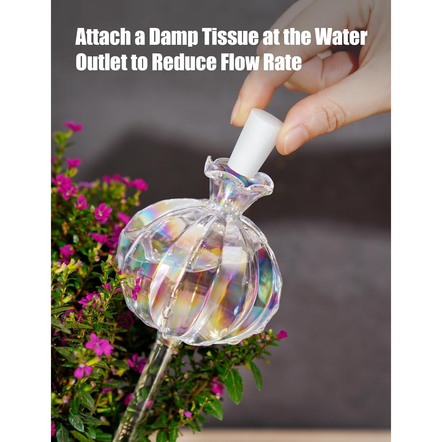 Esferas de Riego Automático NiHome 2-Pack Cactus Iridiscente 140ml