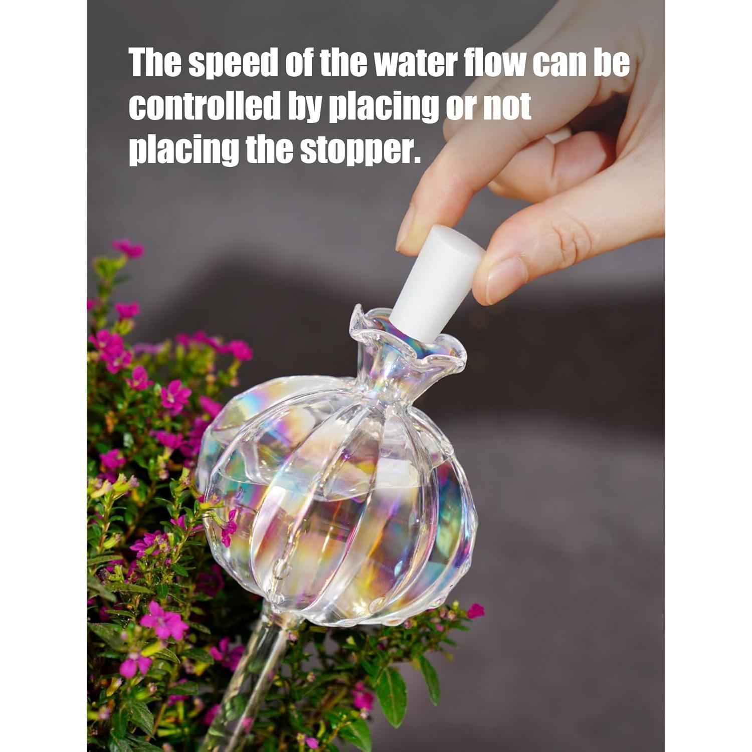 Esferas de Riego Automático NiHome 2-Pack Cactus Iridiscente 140ml