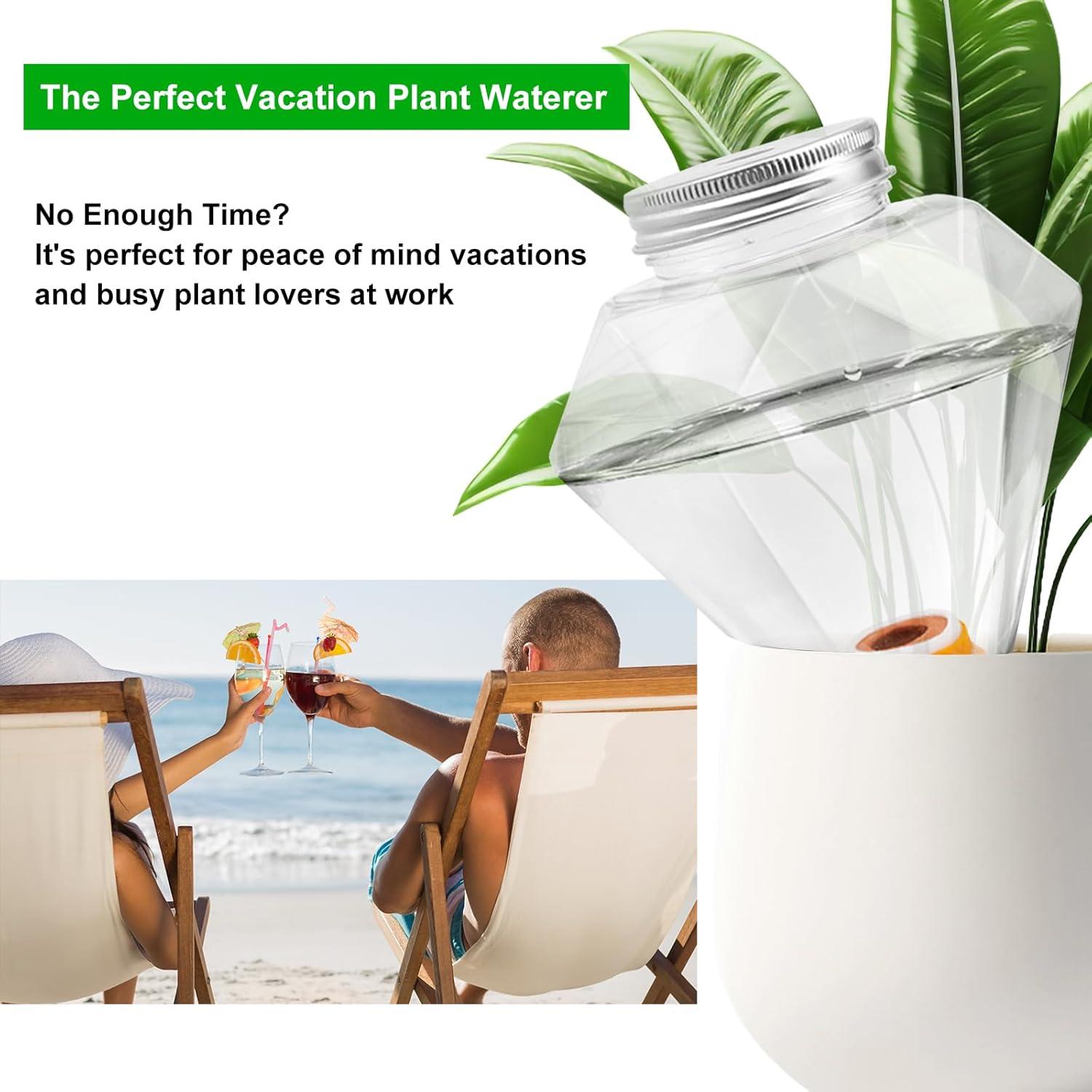 Esferas de Riego Ansberta 6 Pcs Diamante 500 ml para Plantas