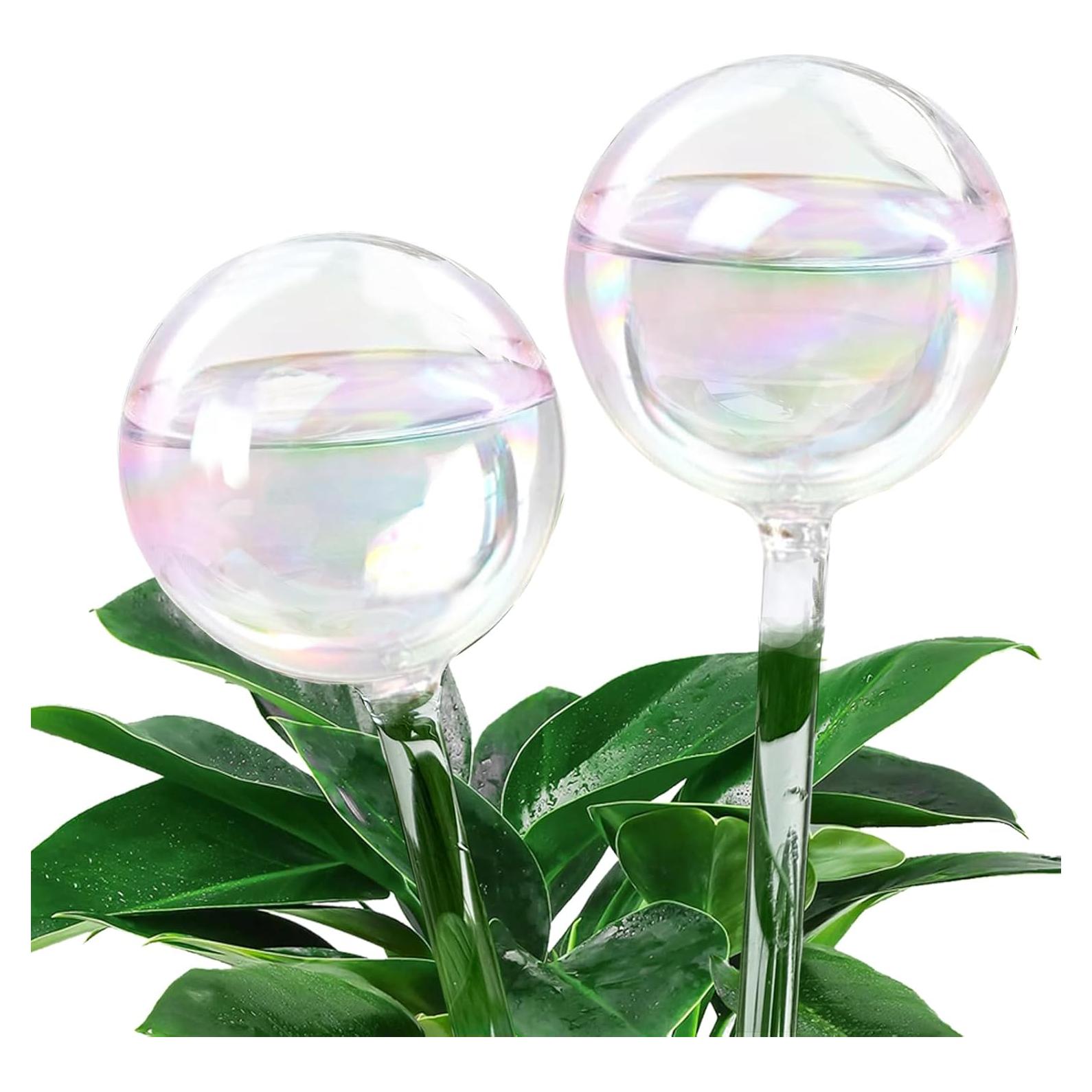 Esferas de Riego Automático MOONSOUND 2pcs Vidrio para Plantas