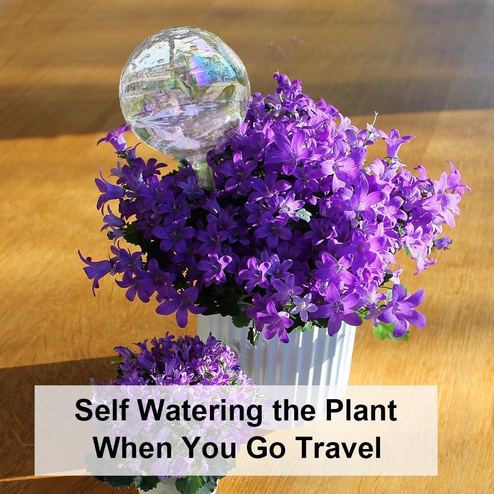 Esferas de Riego Automático MOONSOUND 2pcs Vidrio para Plantas