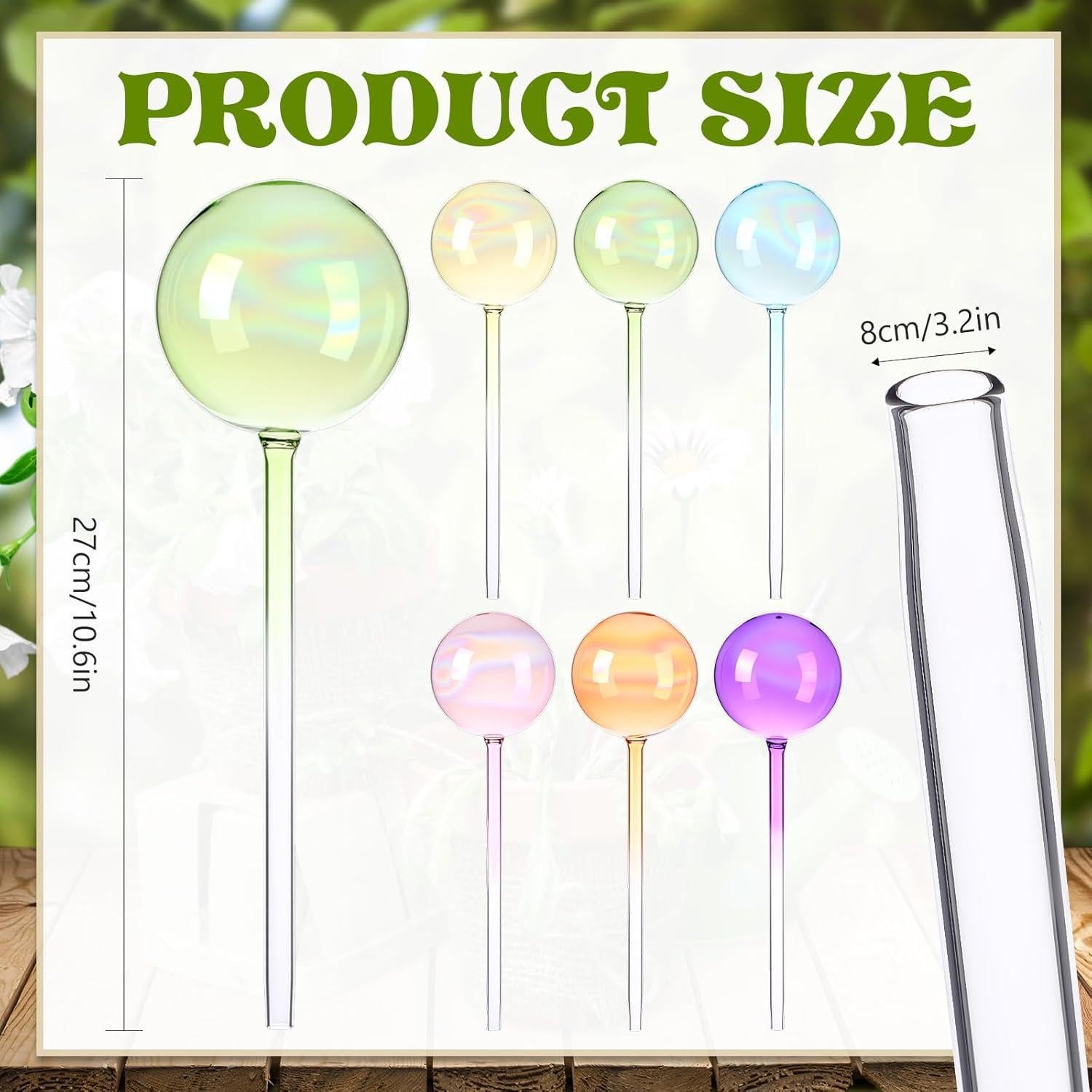 Maxdot 6 Esferas de Riego Automáticas de Vidrio 270 ml