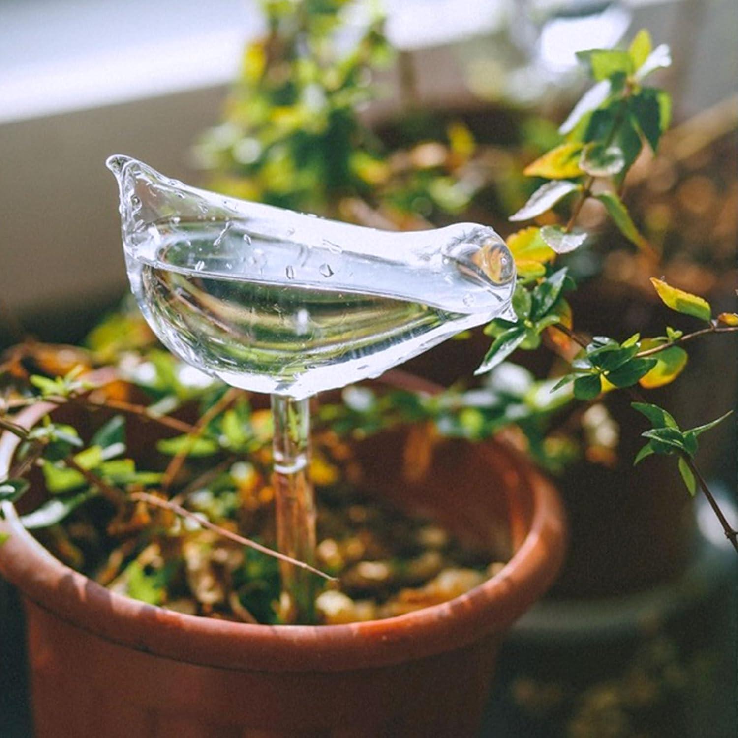 Dispositivos de Riego Autorriego Jabrand 6 Piezas Forma de Pájaro