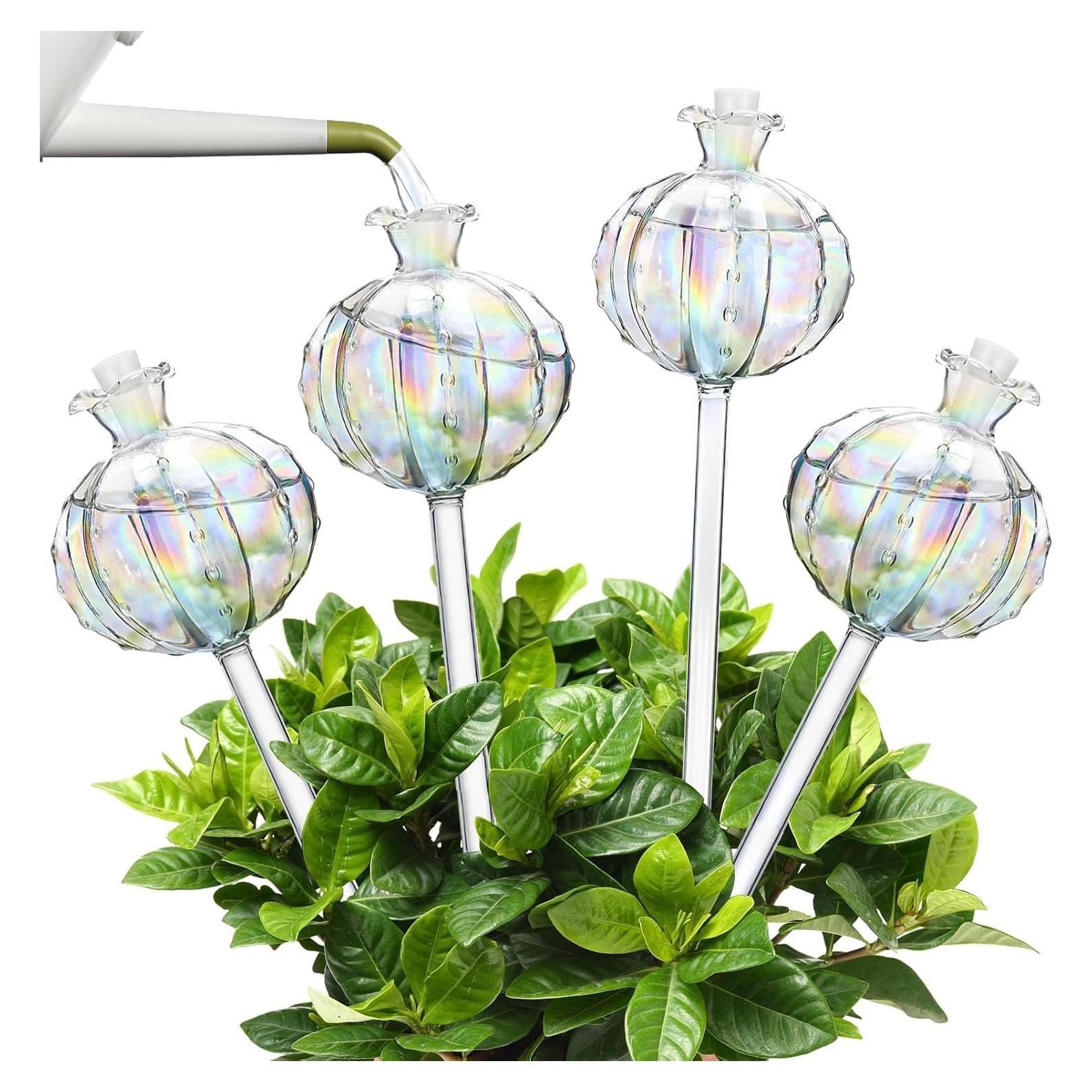 Paquete de 4 Esferas de Riego Automático YUYJME - Blanco