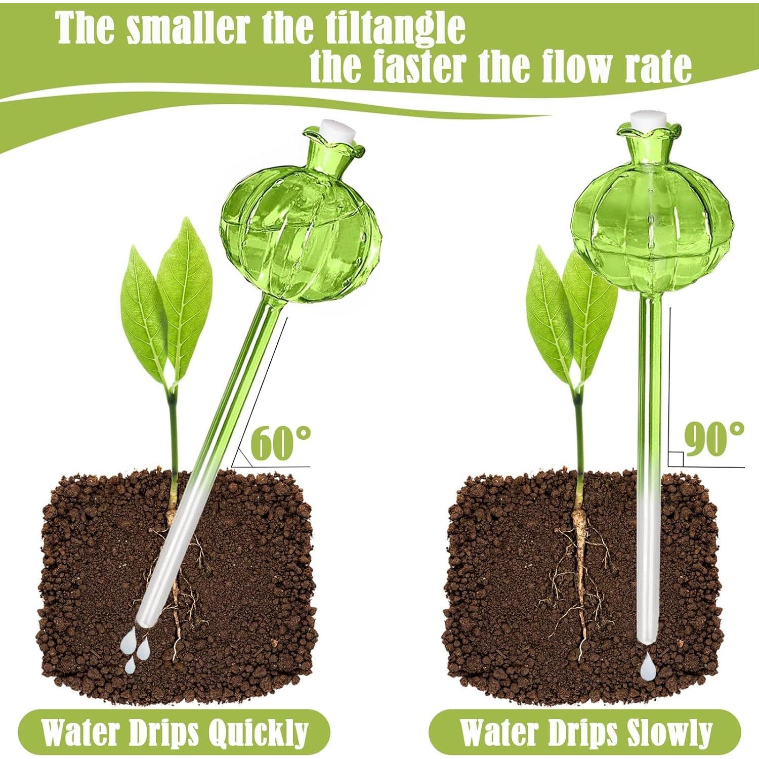 Paquete de 4 Esferas de Riego Automático YUYJME - Blanco