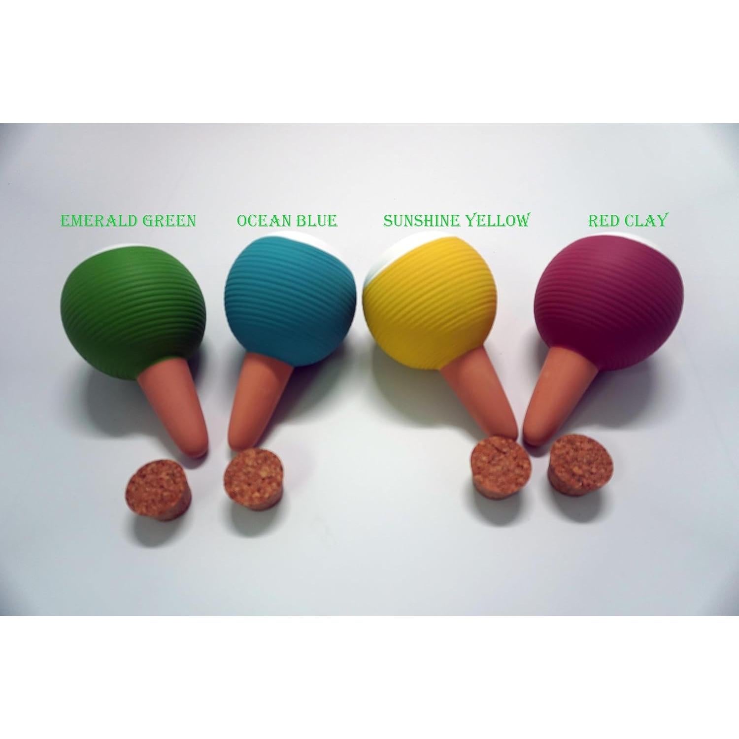 4 Picos de Riego de Terracota Autorriego 1.09 kg para Plantas