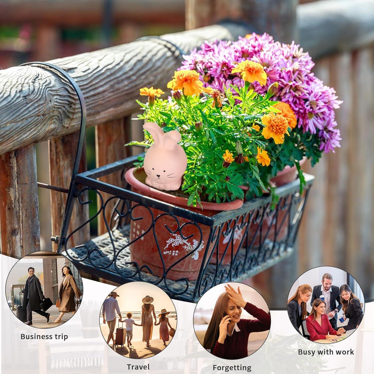 Esferas de Riego de Terracota WILDKEN - 4 Picos Conejo 19x6cm