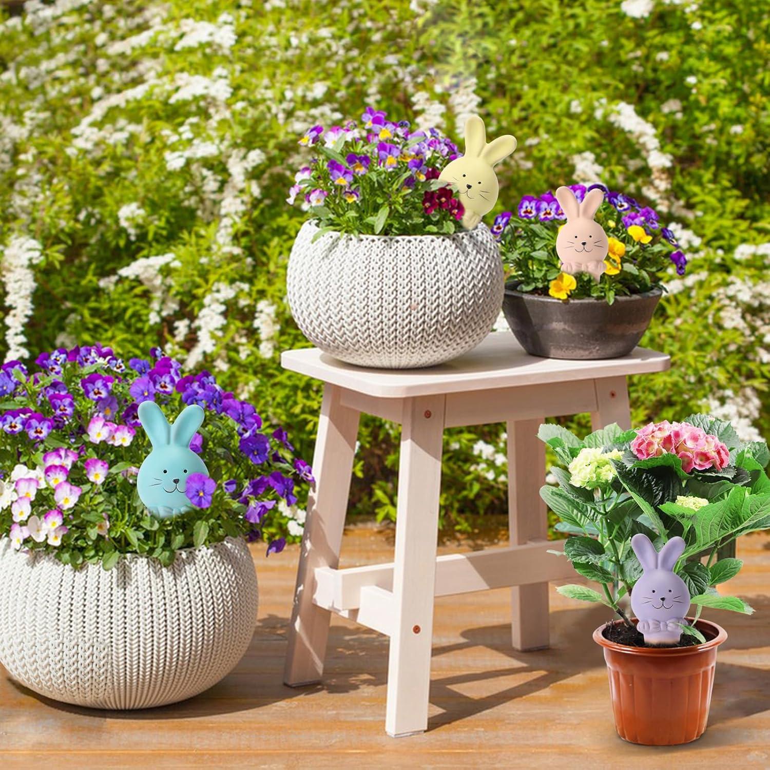 Esferas de Riego de Terracota WILDKEN - 4 Picos Conejo 19x6cm